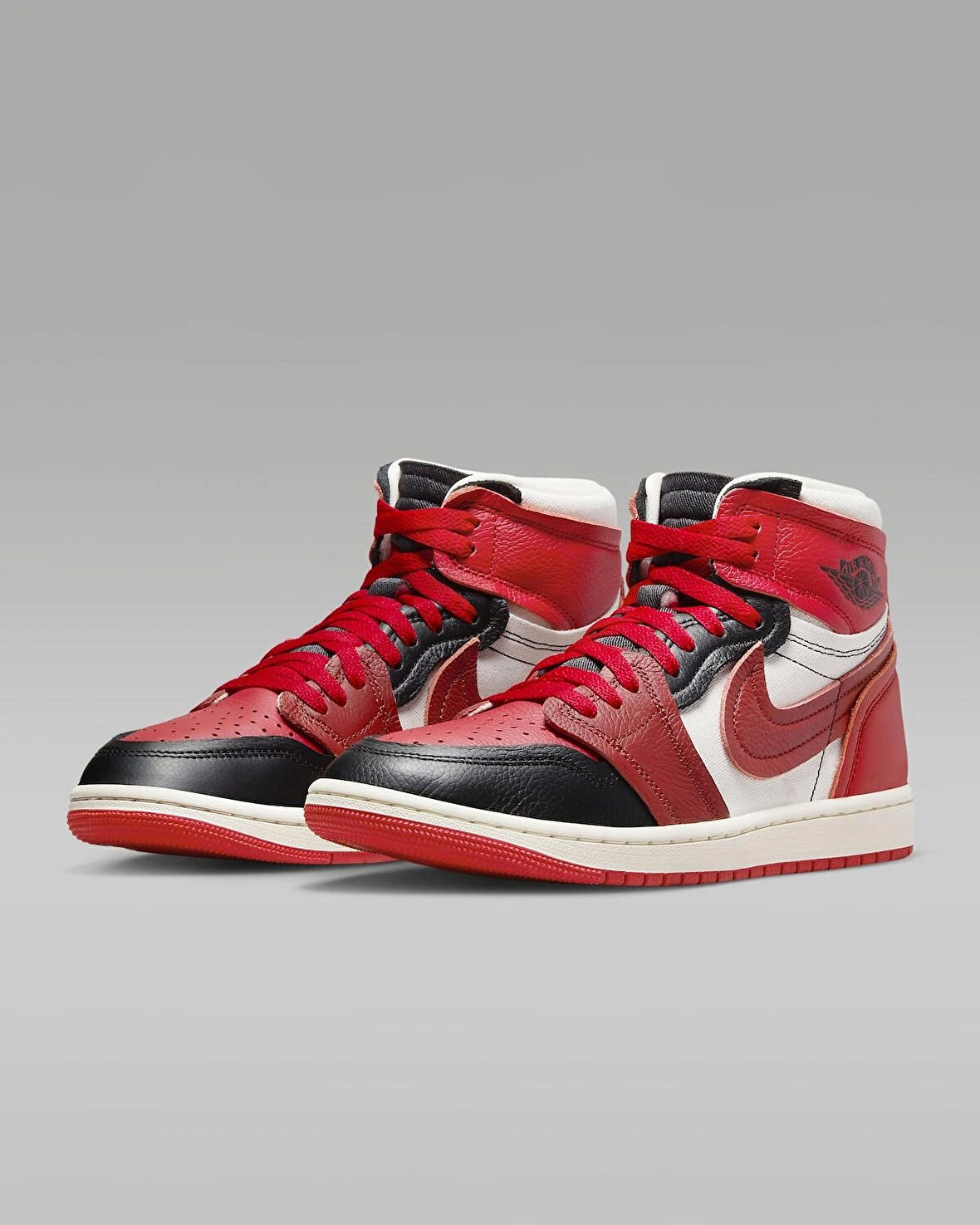 Nike WMNS AIR JORDAN 1 MM HIGH FB9891 600 (YARIM NUMARA BUYUK ALMANIZI ONERIYORUZ.)-Orijinal Barkodlu Ürün