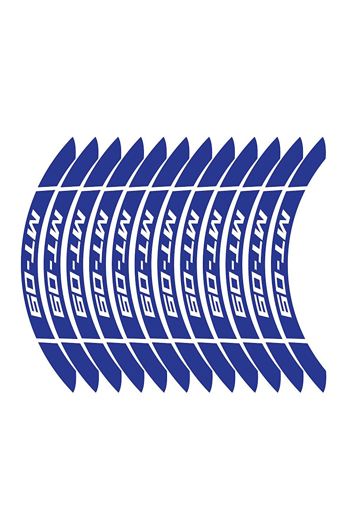 Yamaha Mt 09 Iç Dış Jant Sticker