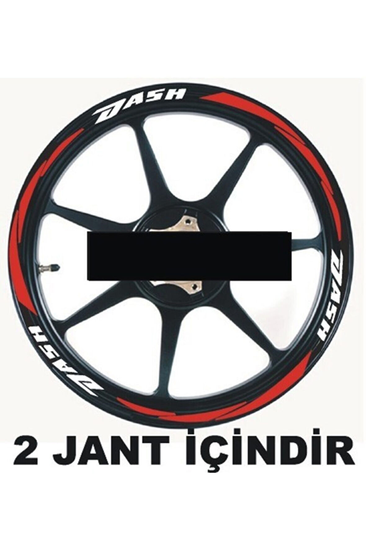 Motosiklet Jant Şeridi Hero Dash Sağ-Sol/Ön-Arka