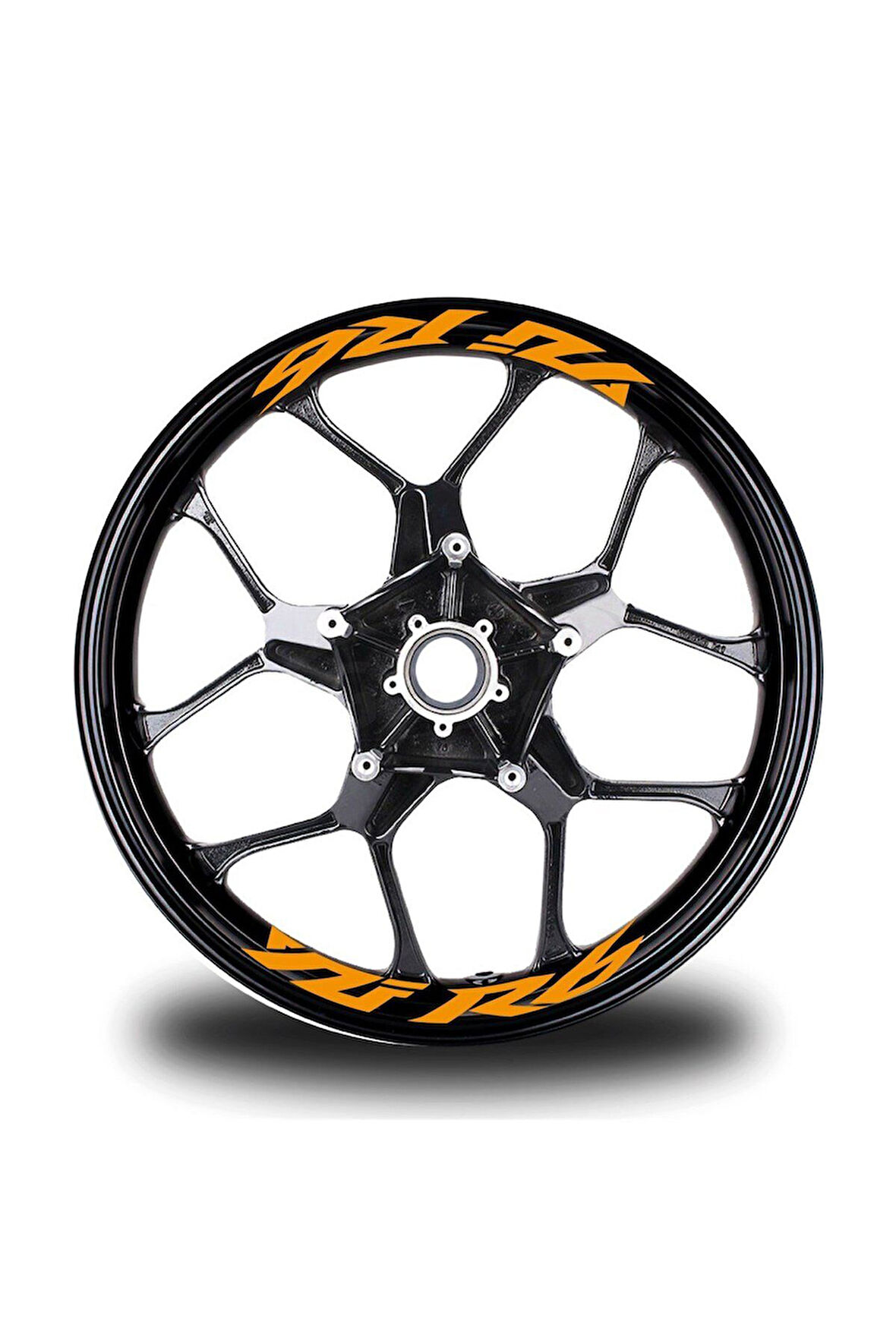 Yzf R6  Yazılı 8Li Jant İçi Yazı Sticker Etiket