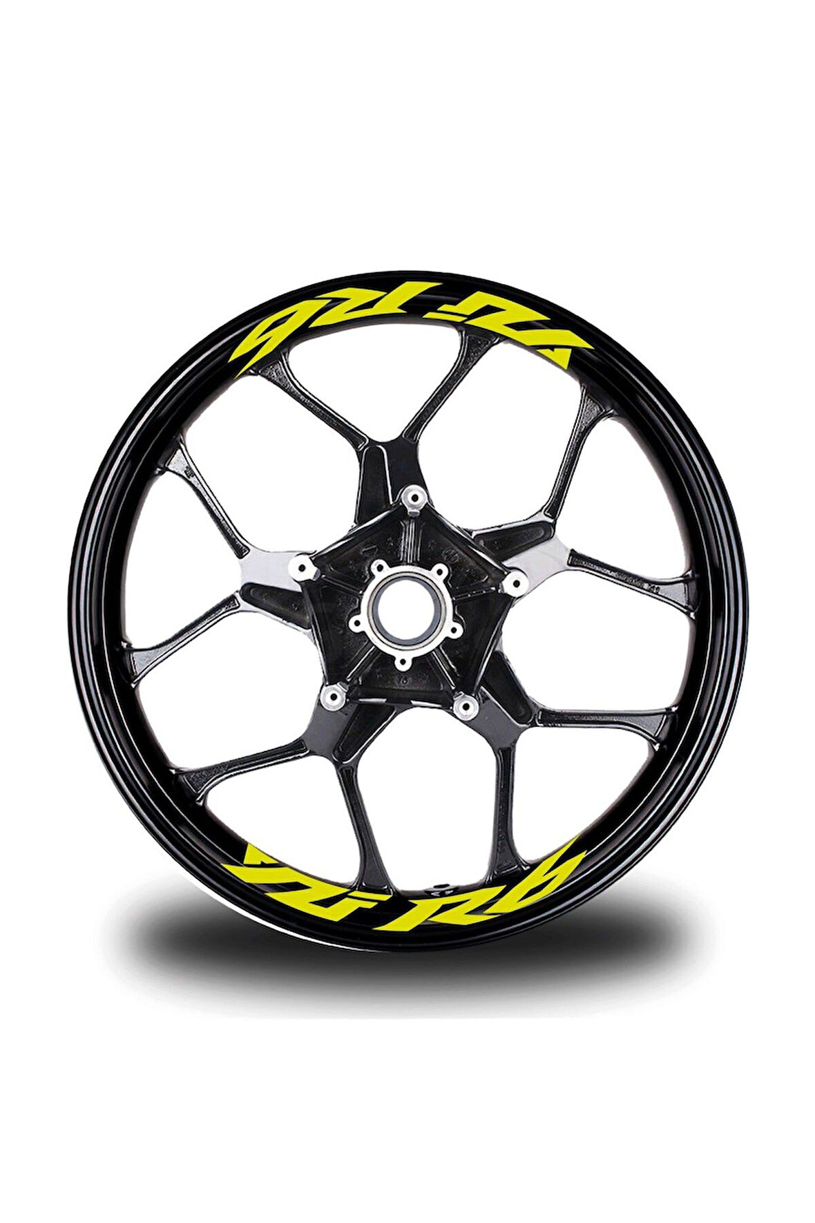 Yzf R6  Yazılı 8Li Jant İçi Yazı Sticker Etiket