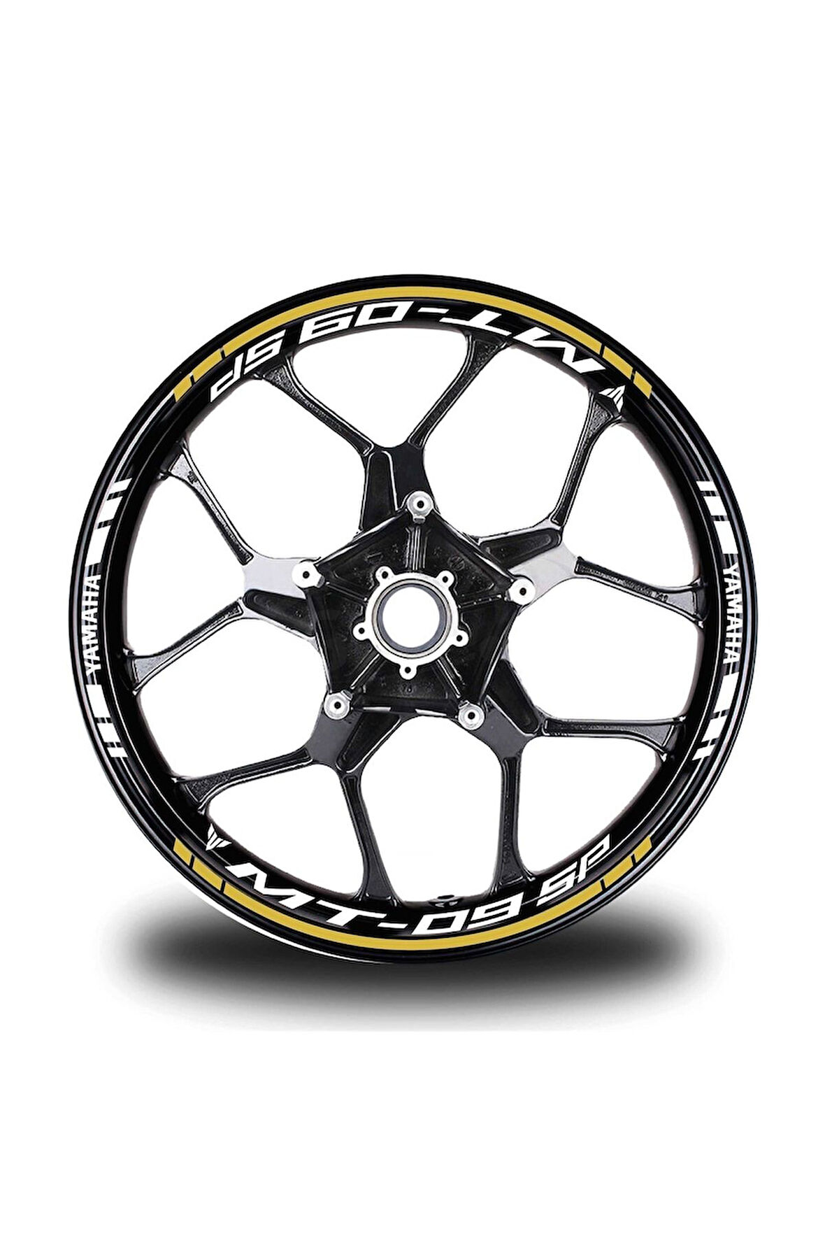 Turuncu Honda Rrr Takım Jant Sticker Etiket