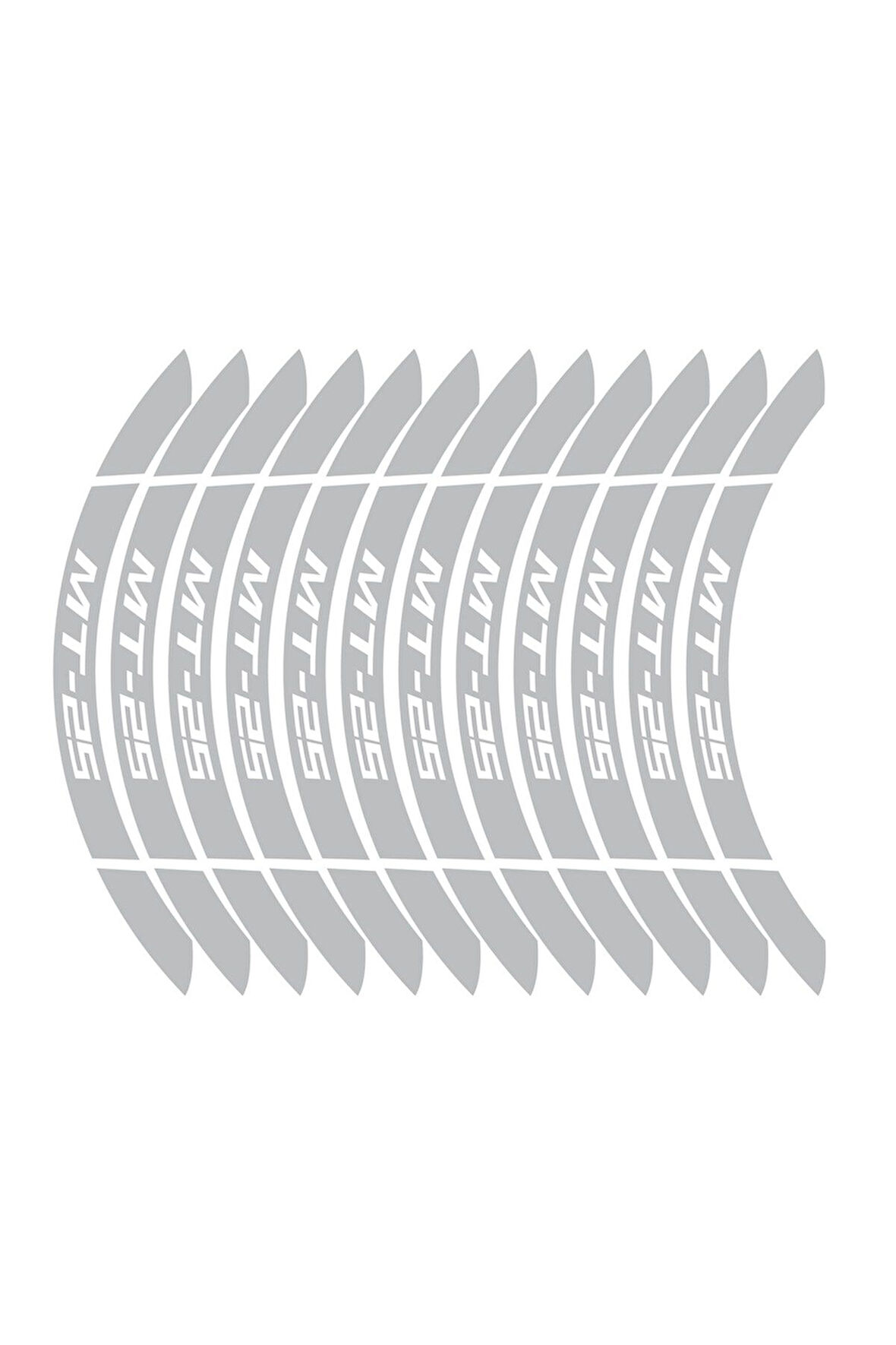 Yamaha MT-25 İç Dış Jant Sticker