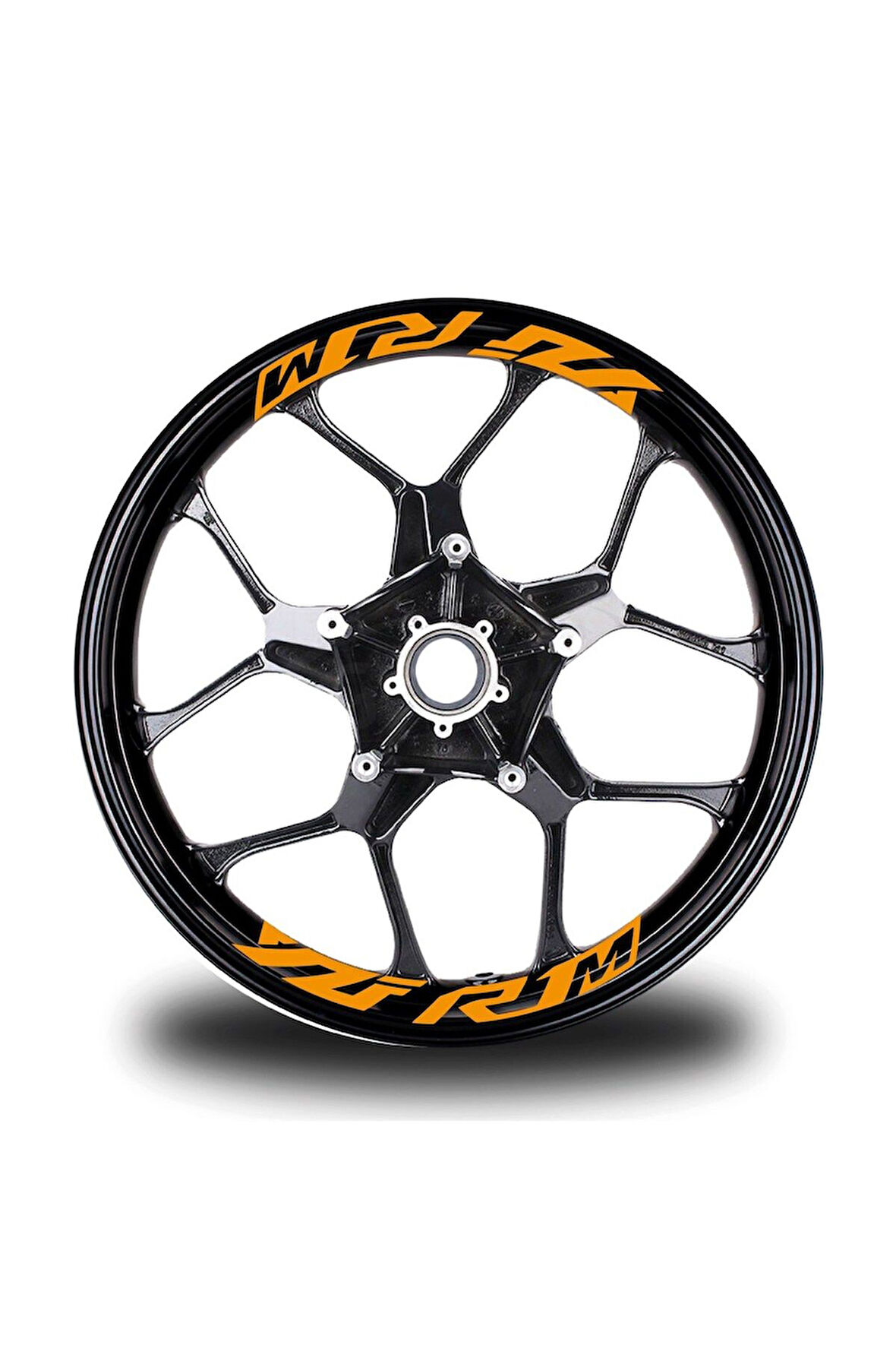 Yzf R1M  Yazılı 8Li Jant İçi Yazı Sticker Etiket