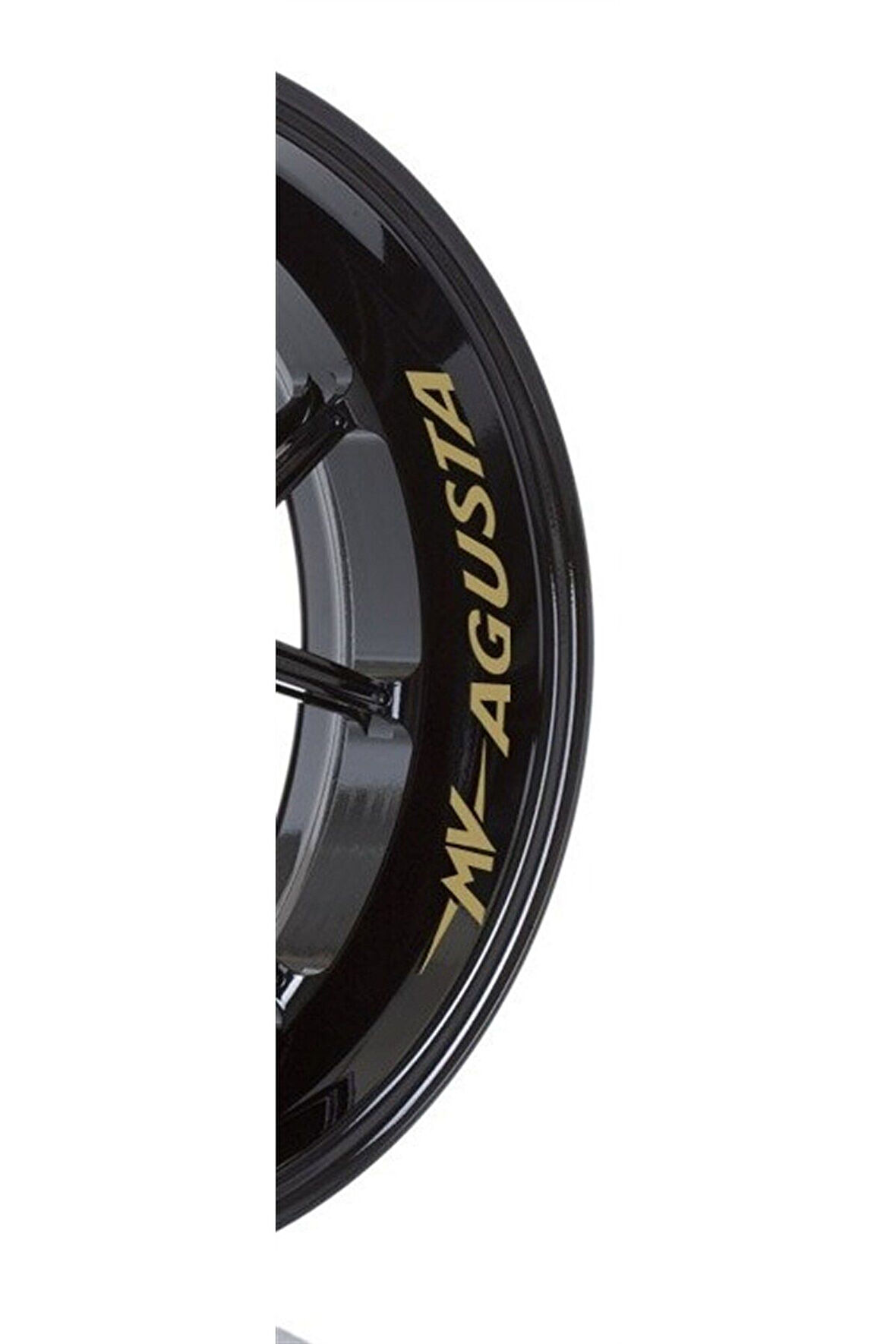 MV Agusta Jant İçi Yazılı Sticker Etiket Modeli