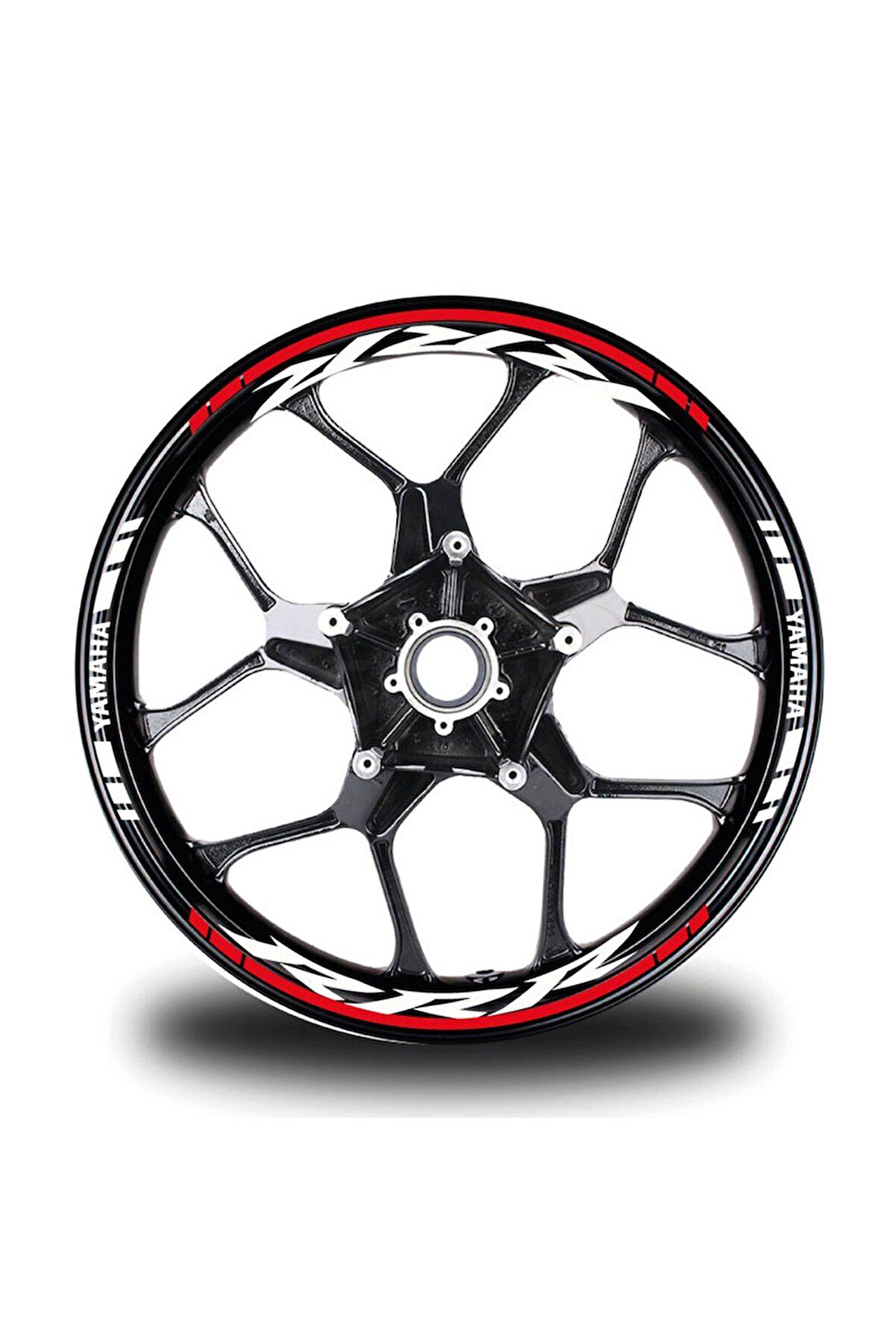 Kırmızı Honda RRR Jant Sticker Etiket