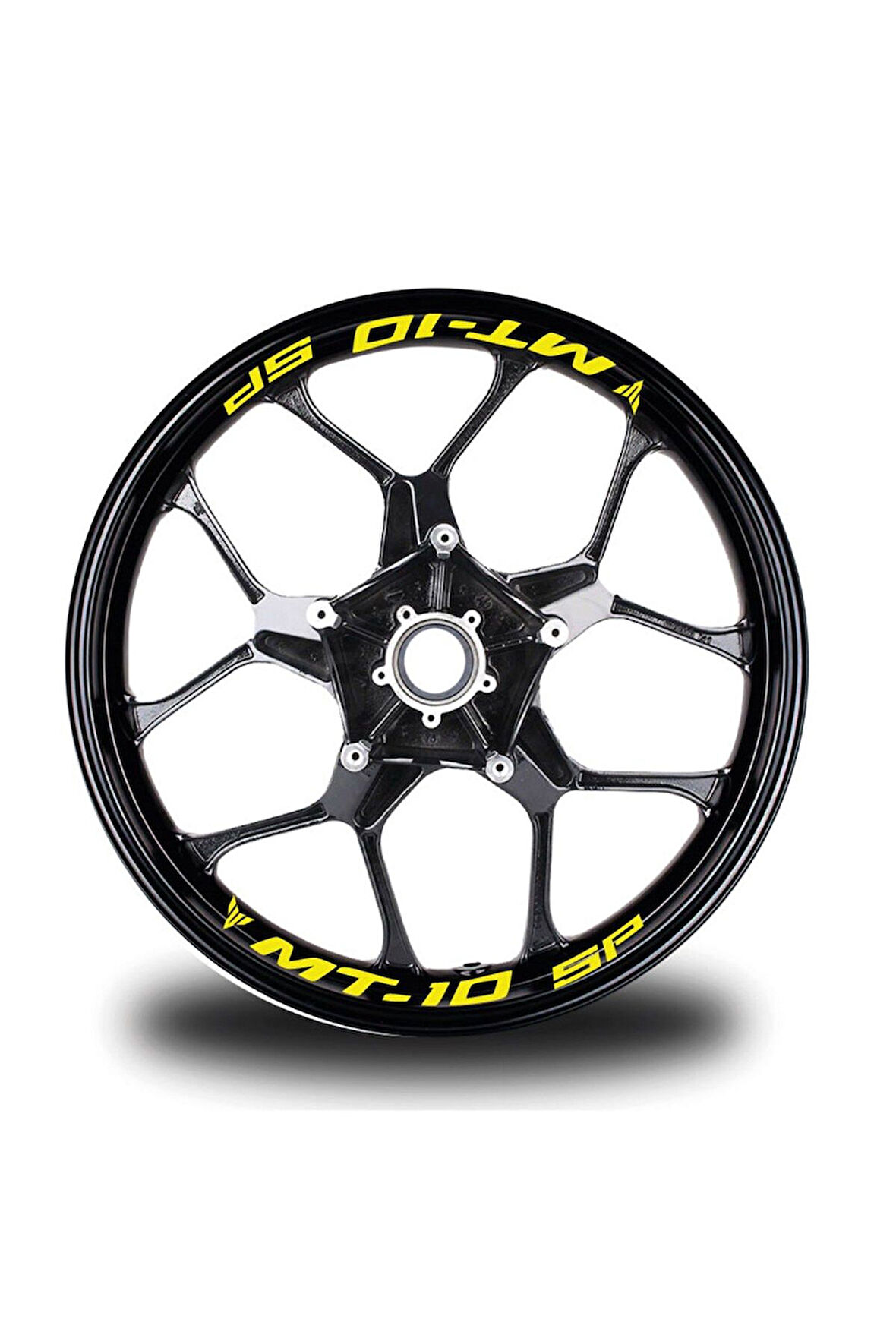Mt - 10 Sp Yazılı 8Li Jant İçi Yazı Sticker Etiket