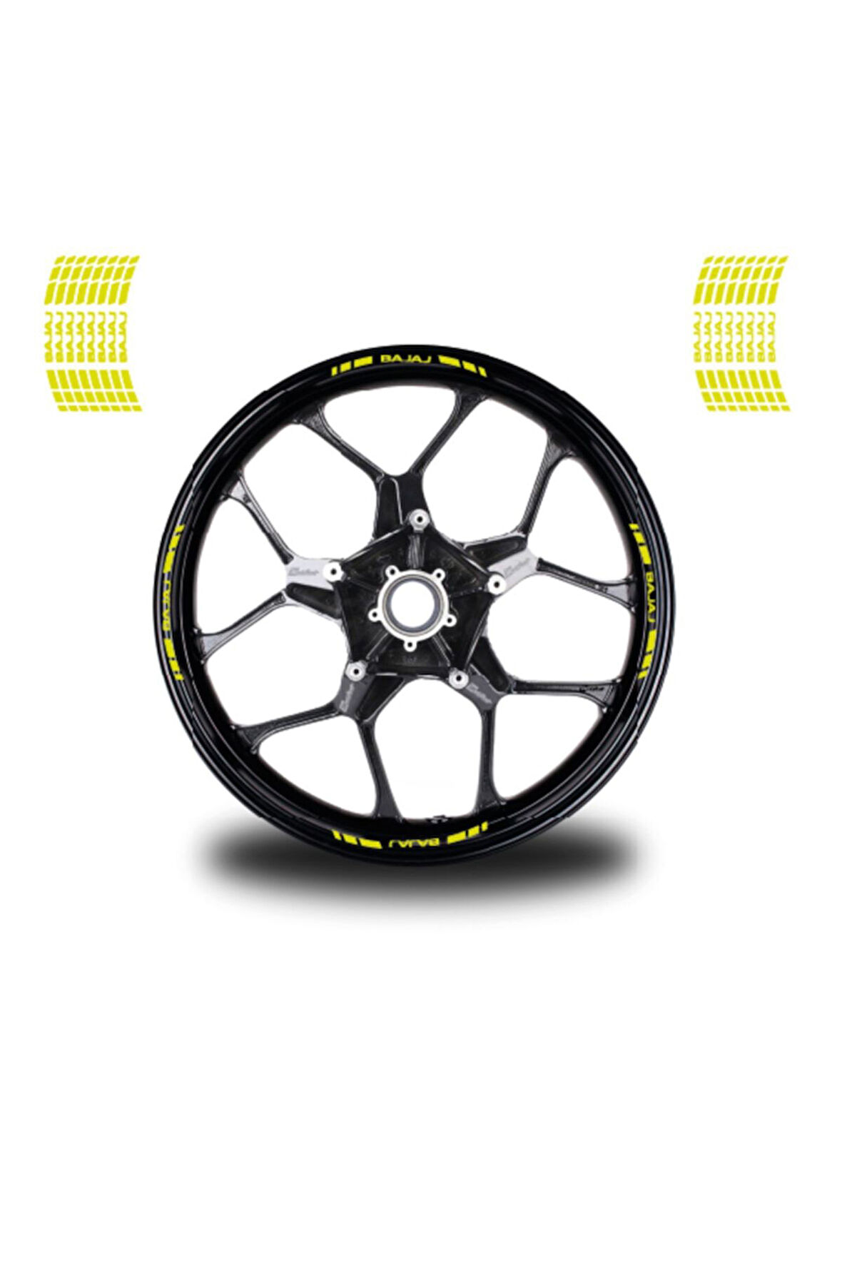 Bajaj 16'lı Jant Stıcker Modeli Neon Yeşil