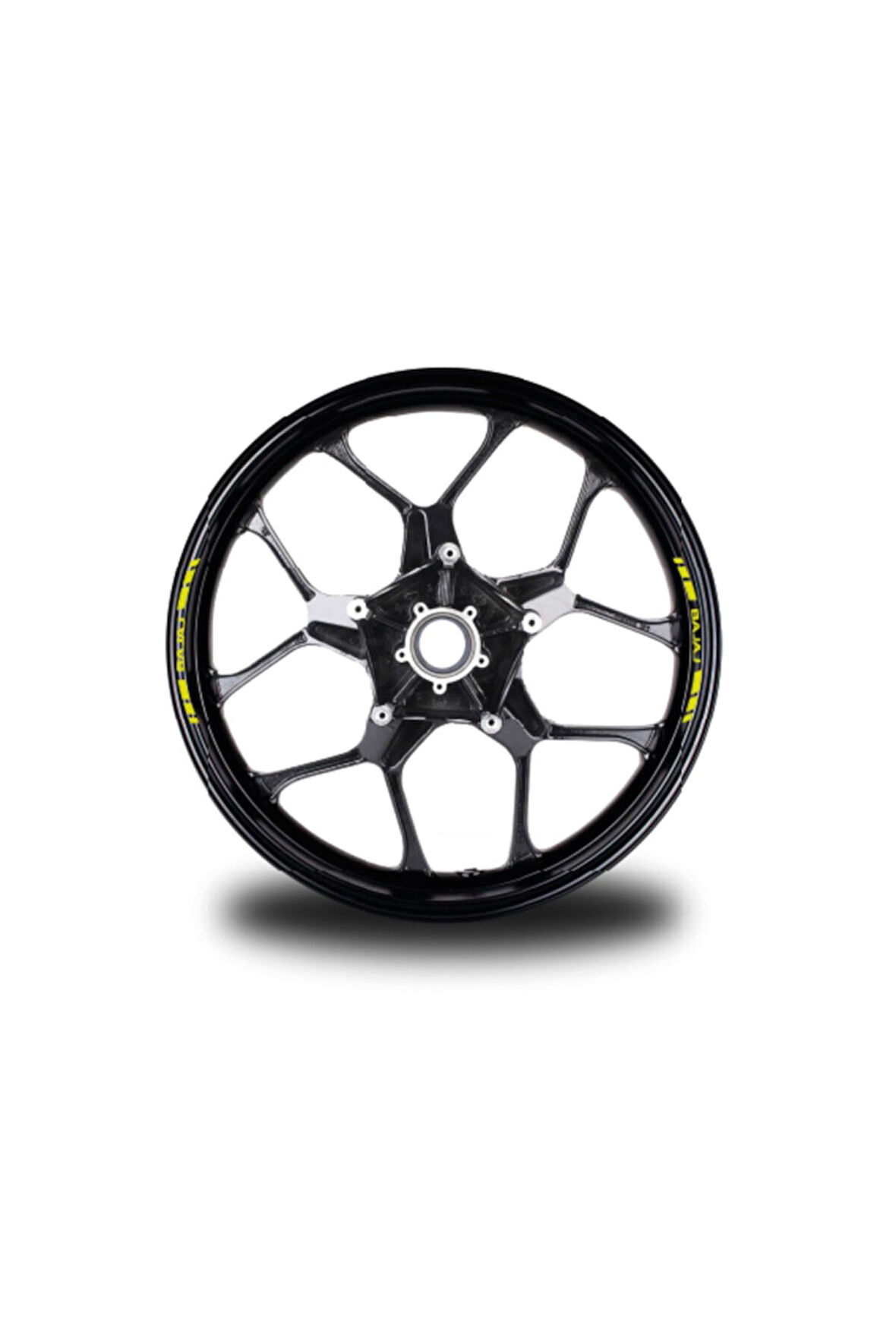 Bajaj 8'li Jant Stıcker Modeli Neon Yeşil