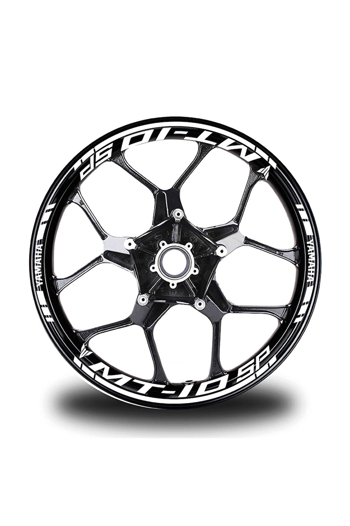 Kırmızı Yamaha Fz6r Takım Jant Sticker Etiket