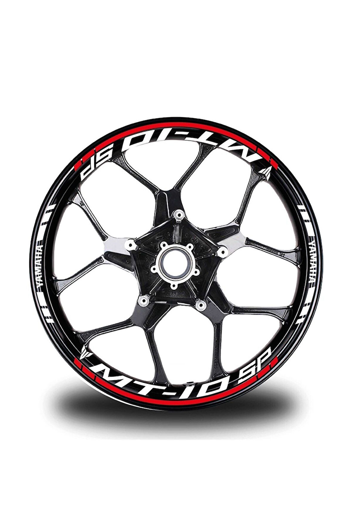 Turuncu Yamaha Fazer Takım Jant Sticker Etiket
