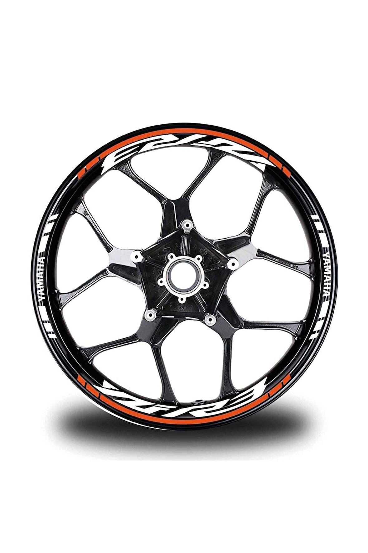 Kırmızı Yamaha R6 Takım Jant Sticker Etiket