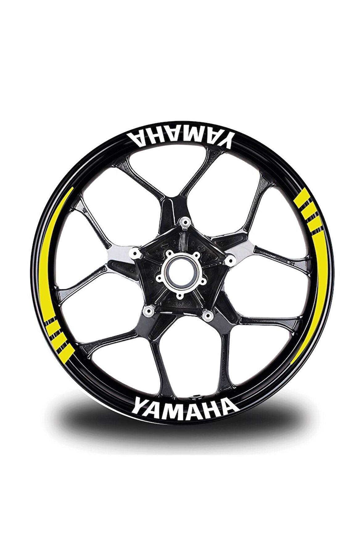 Yamaha Yzf-r25 Yan Grenaj Siyah Sticker
