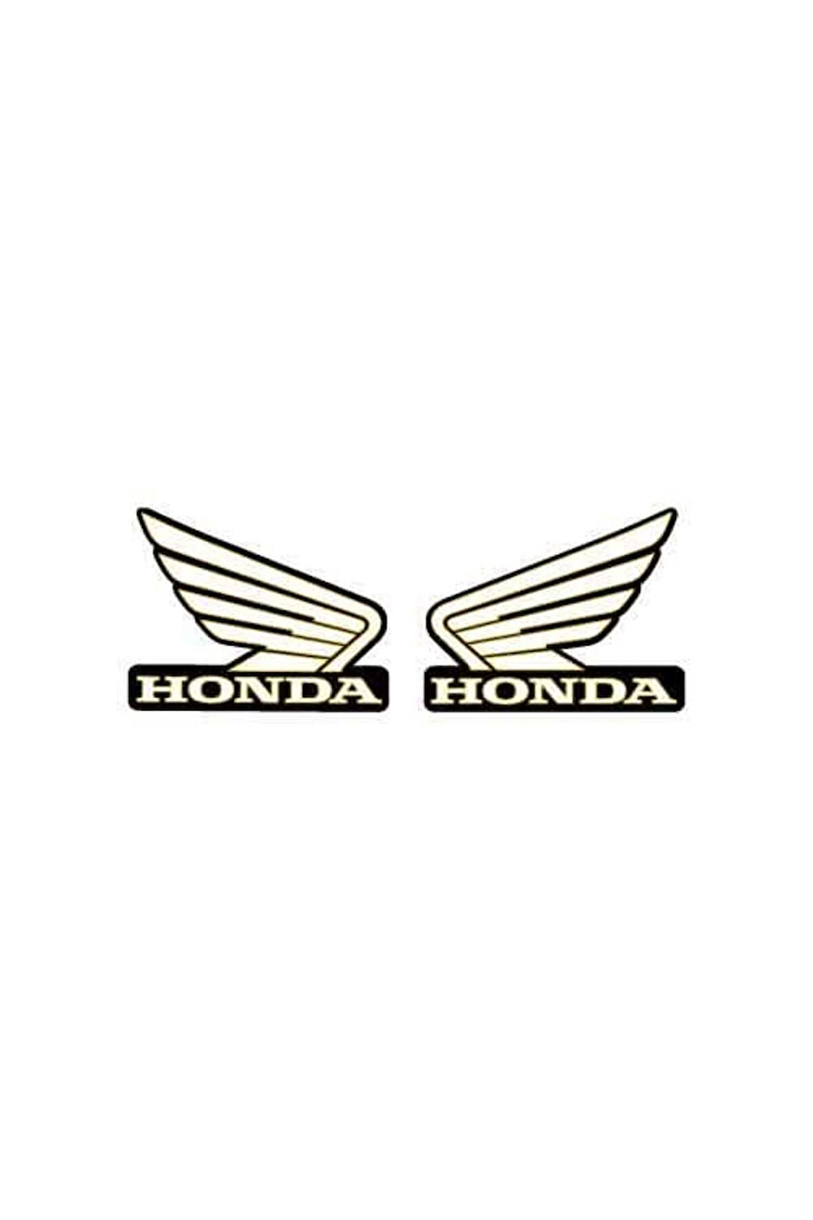 Honda Kanat Logo Orijinal Sticker Tasarım Baskılı Etiket Modeli