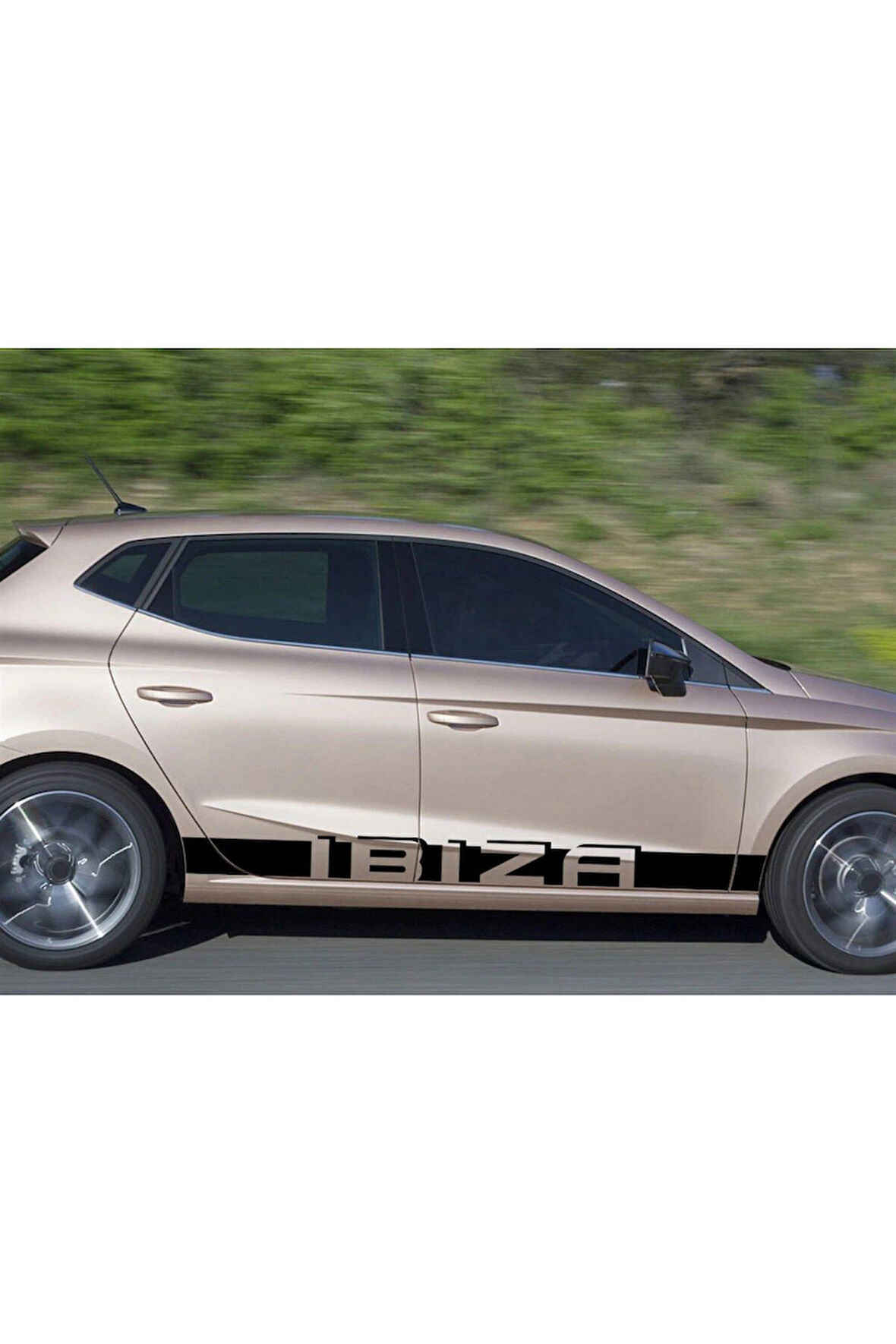 Seat Ibıza Yan Kapı Sticker Etiket Modeli