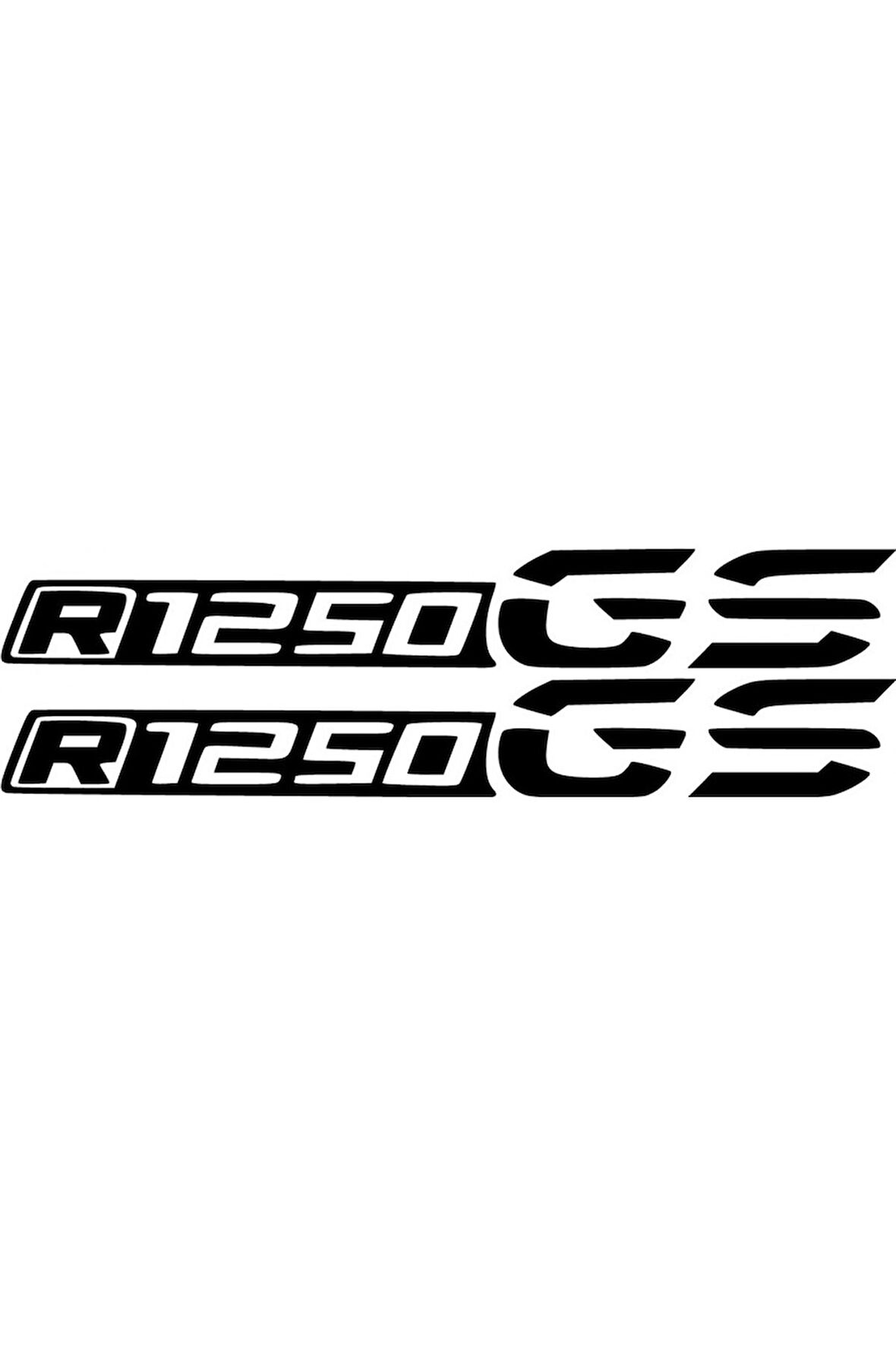 Bmw R1250 Gs Yazı Sticker Etiket Modeli