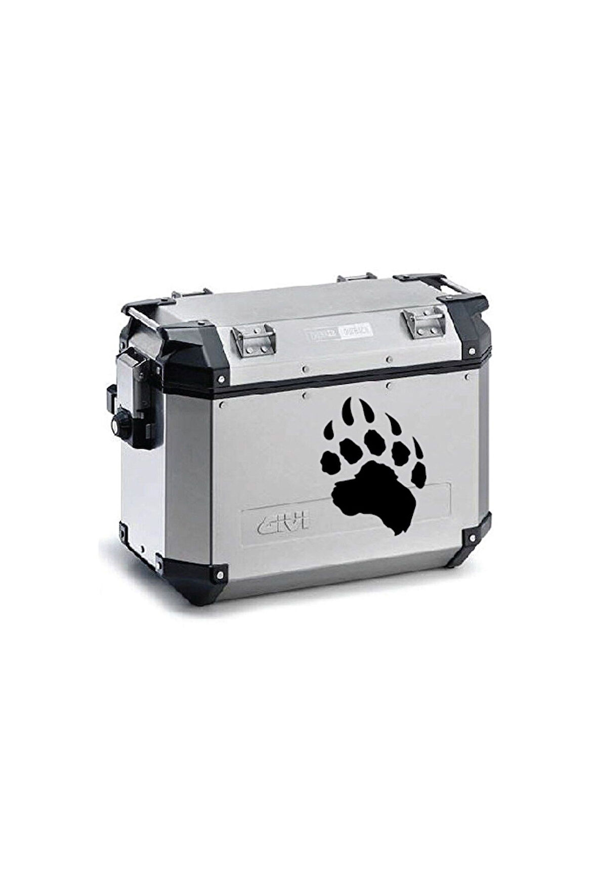 Pençe Desenli Motosiklet Çanta Sticker Etiket Modeli - 2