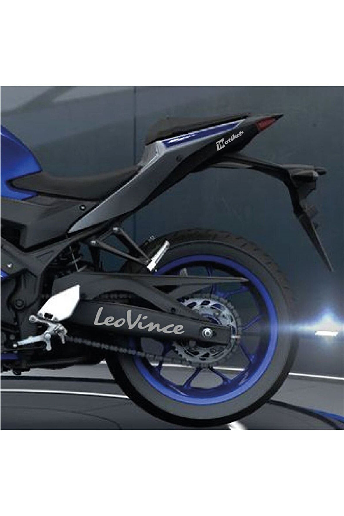 Spıdı Yazılı Neon Sarı Arka Maşa Sticker Etiket Modeli