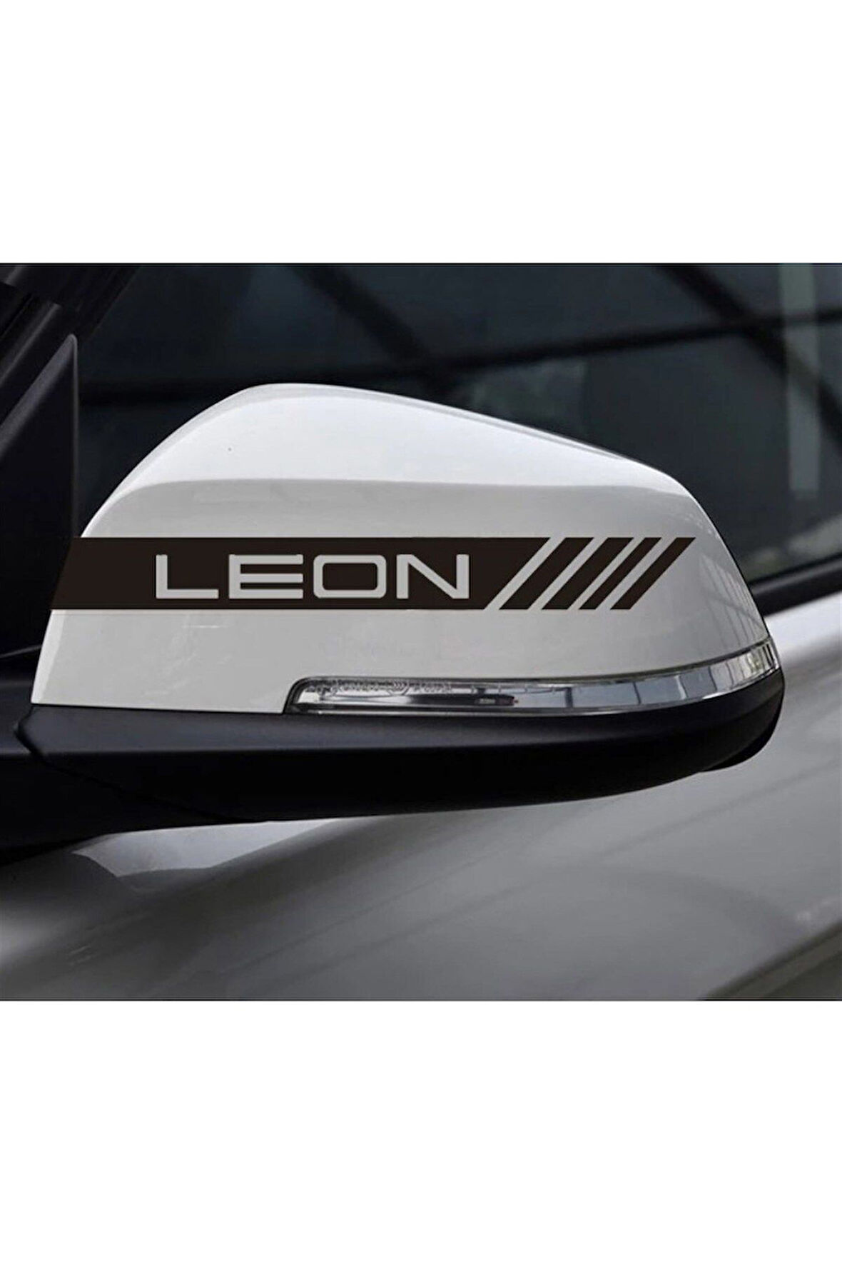 Seat Leon Yazılı Ayna Sticker Etiket Modeli