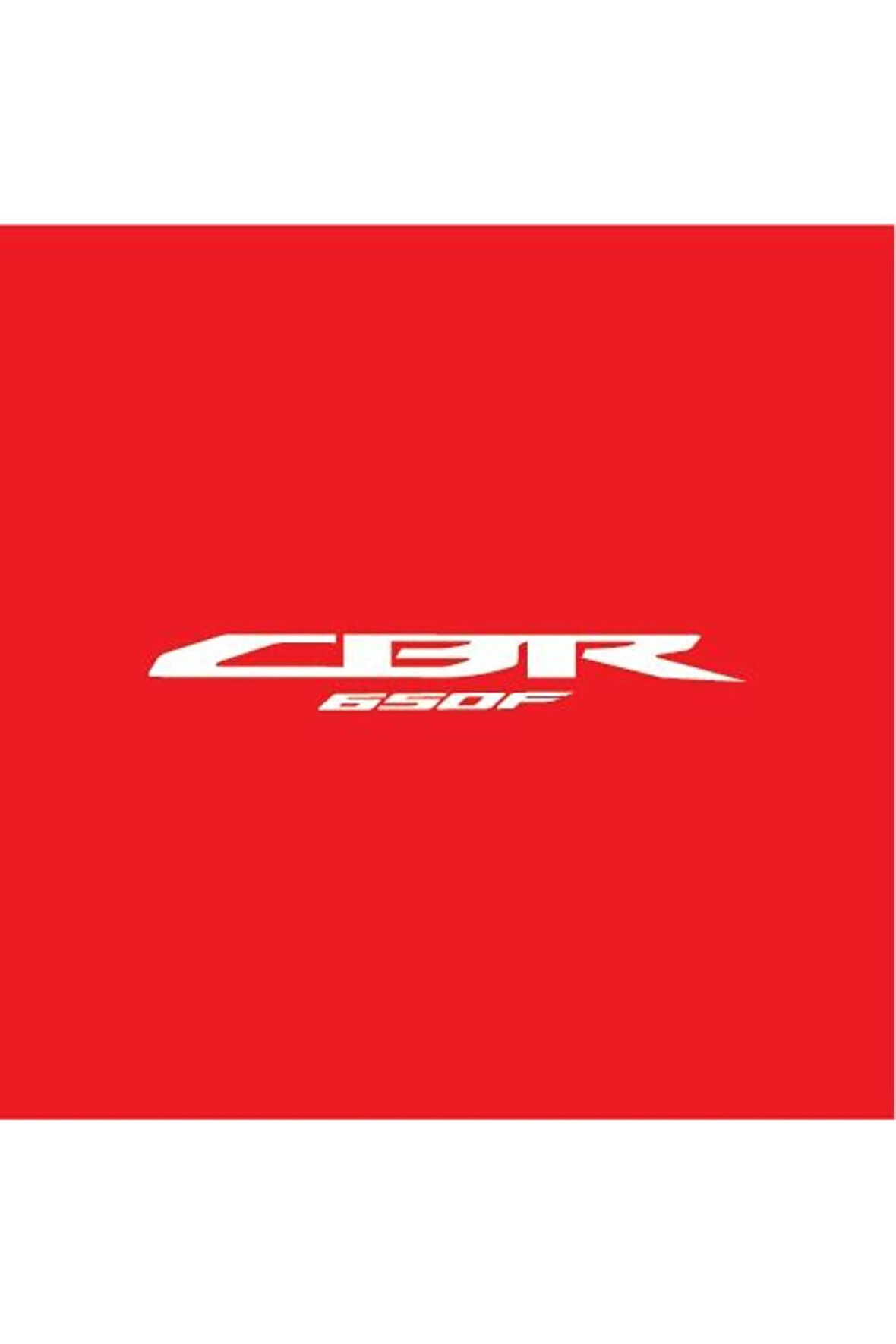 Honda CBR650F Beyaz Yan Grenaj Sticker Etiket Modeli 1 adet