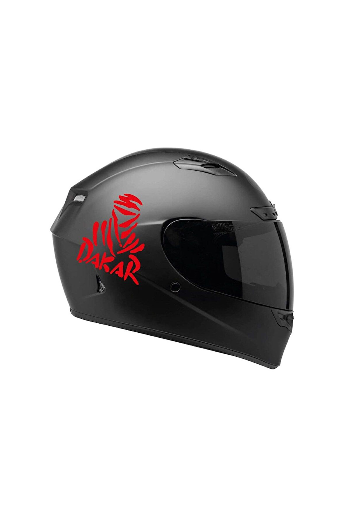 Tek Renk Dakar(dakar Helmet Stickers) Kask Sticker Etiket Modeli