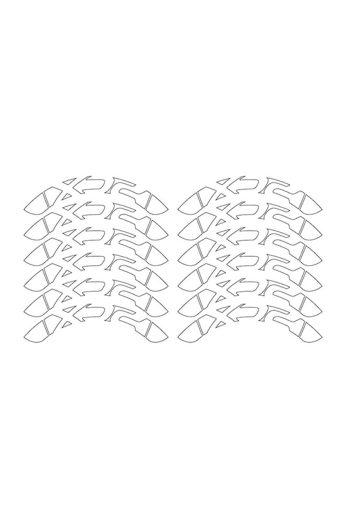 Honda PCX Sticker Etiket Modeli Jant