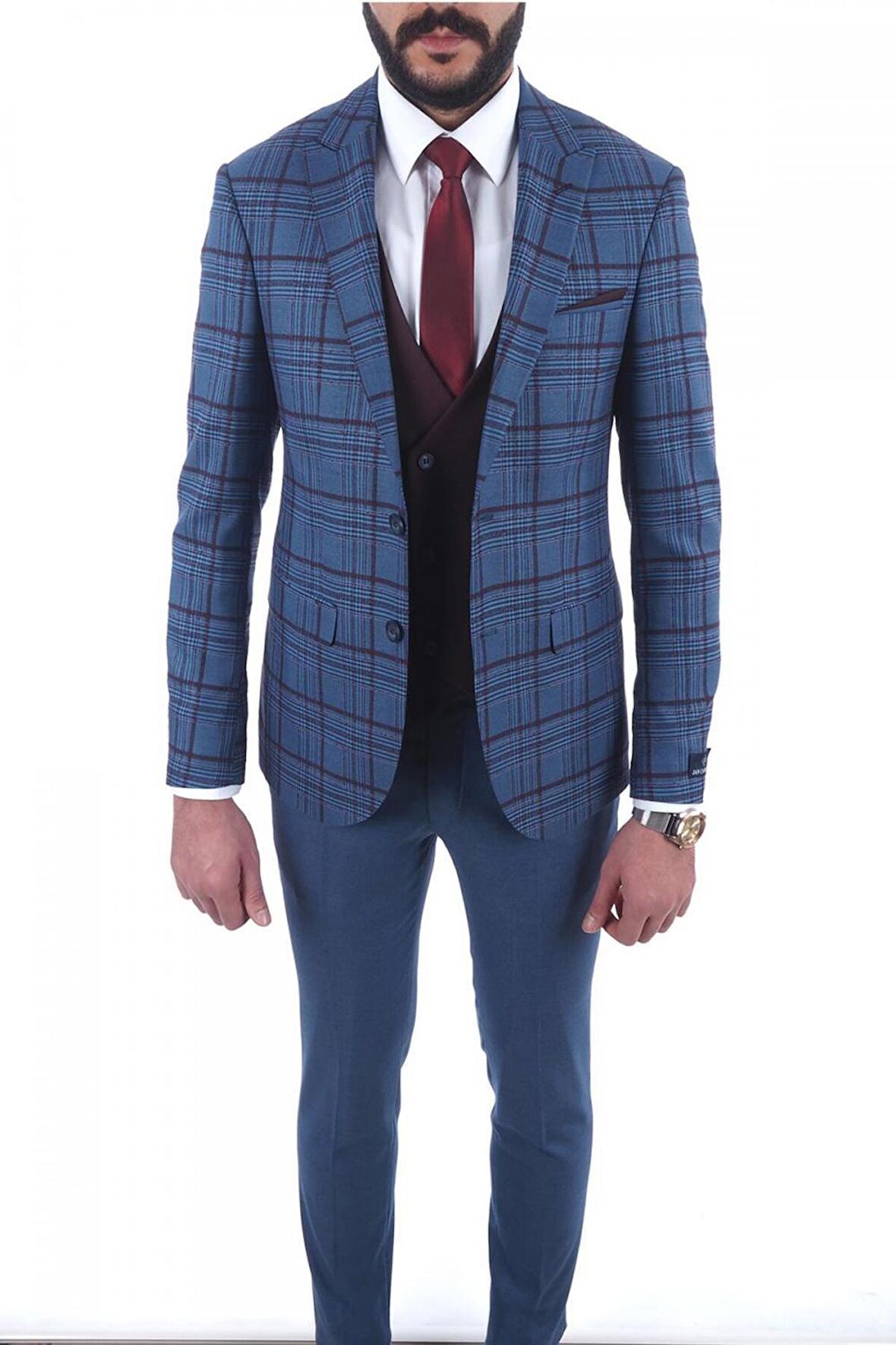 Kombinli Slimfit Drop 6 Takım Elbise