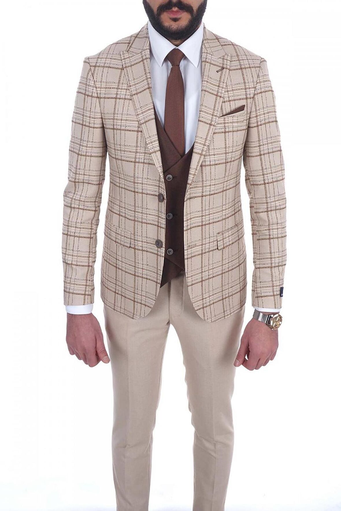 Kombinli Slimfit Drop 6 Takım Elbise