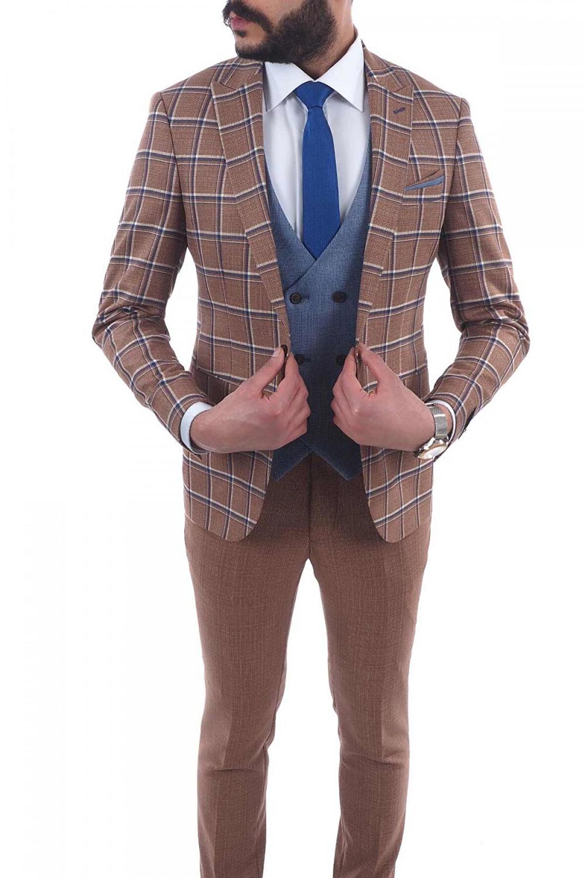 Kombinli Slimfit Drop 6 Takım Elbise