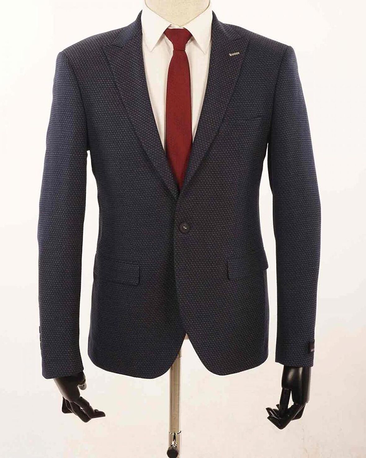 Jan Carlucci Slimfit Drop 6 Ceket