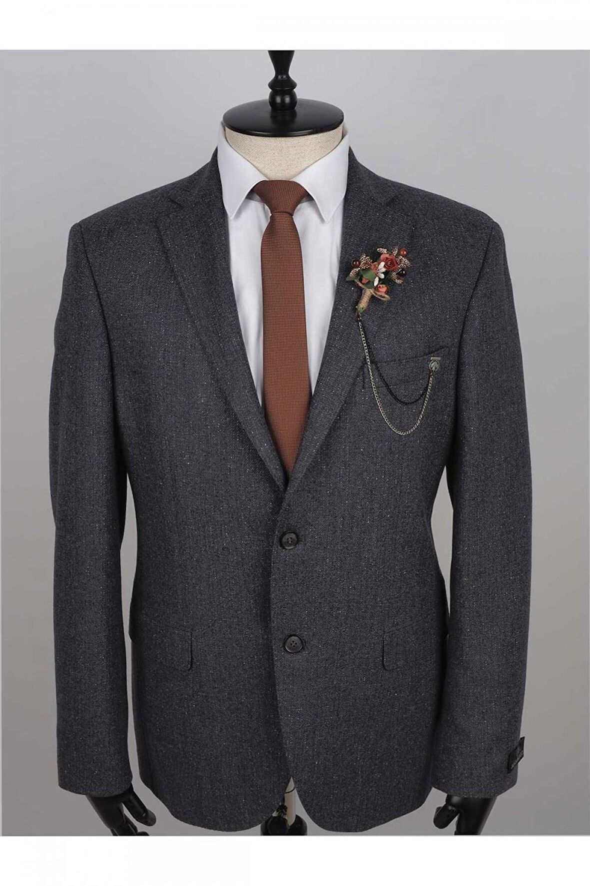 Jan Carlucci Yünlü  Altınyıldız Drop 6 Ceket 