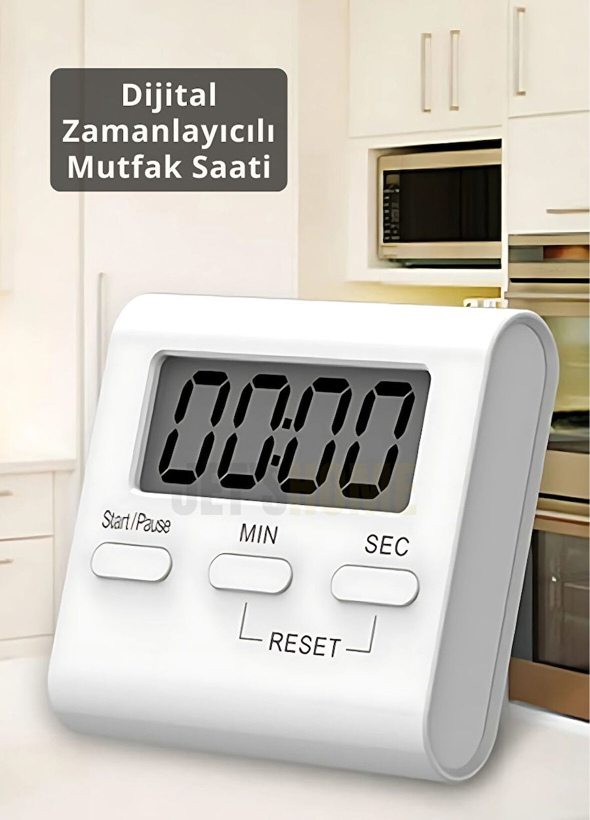 Dijital Mutfak Saati Kronometre Zamanlayıcı Mutfak Zamanlayıcı