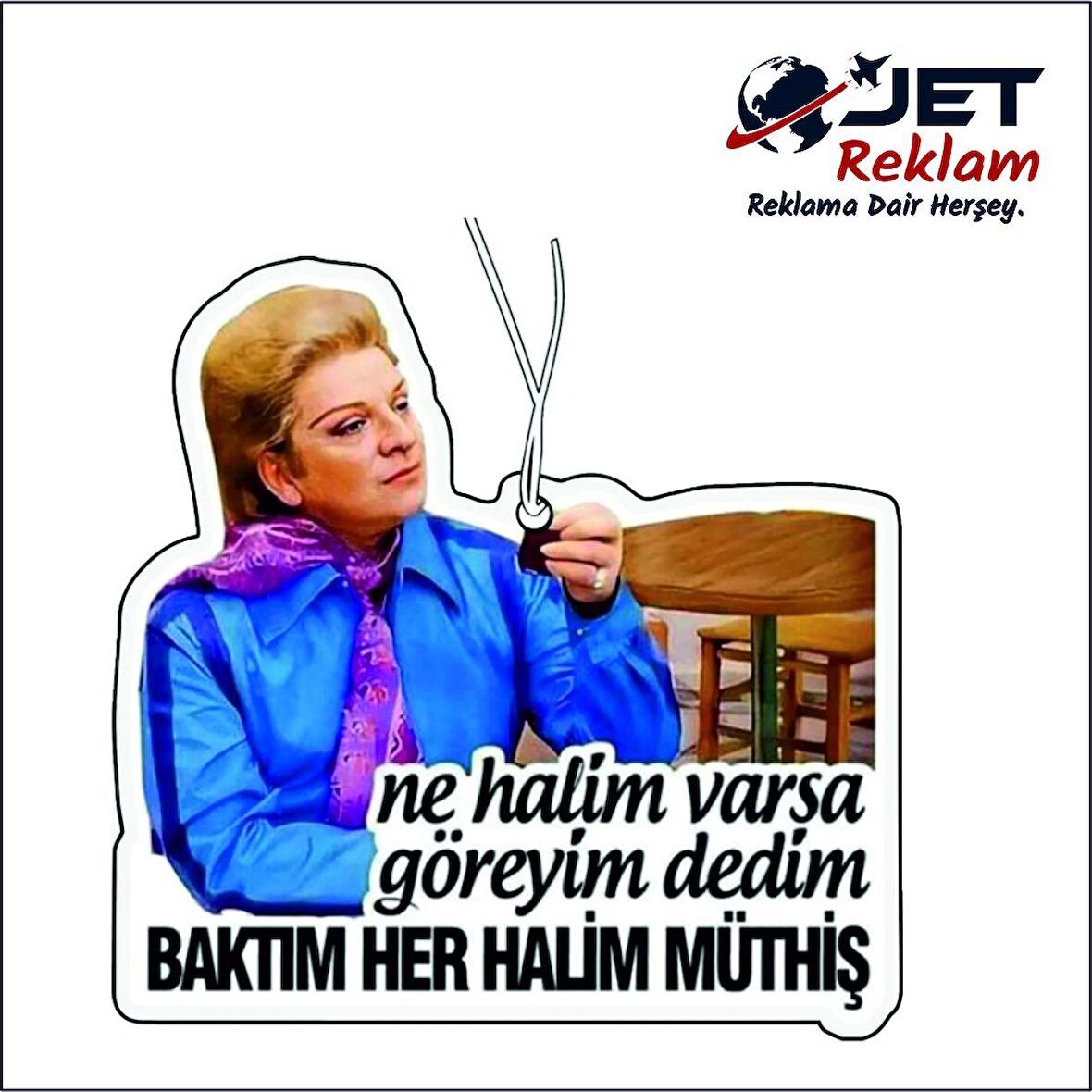 Jethızında Zeki Müren Tasarımlı Dekoratif Oto Kokusu