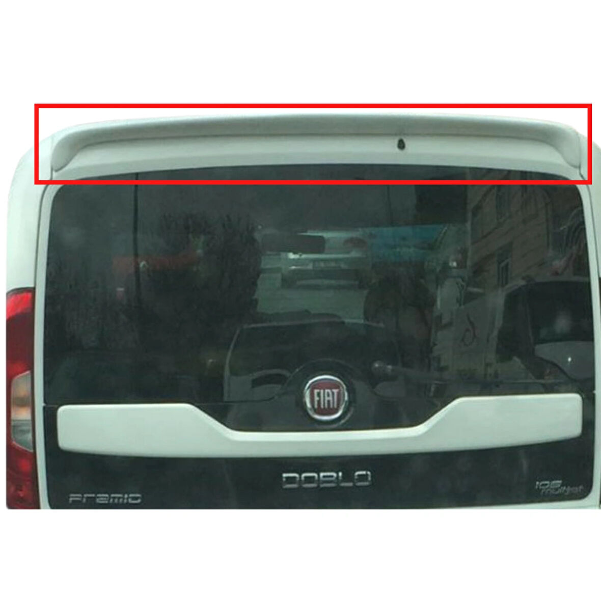 DOBLO 2011-2020 D3-D4 FİBER SPOİLER (( BOYASIZ ))