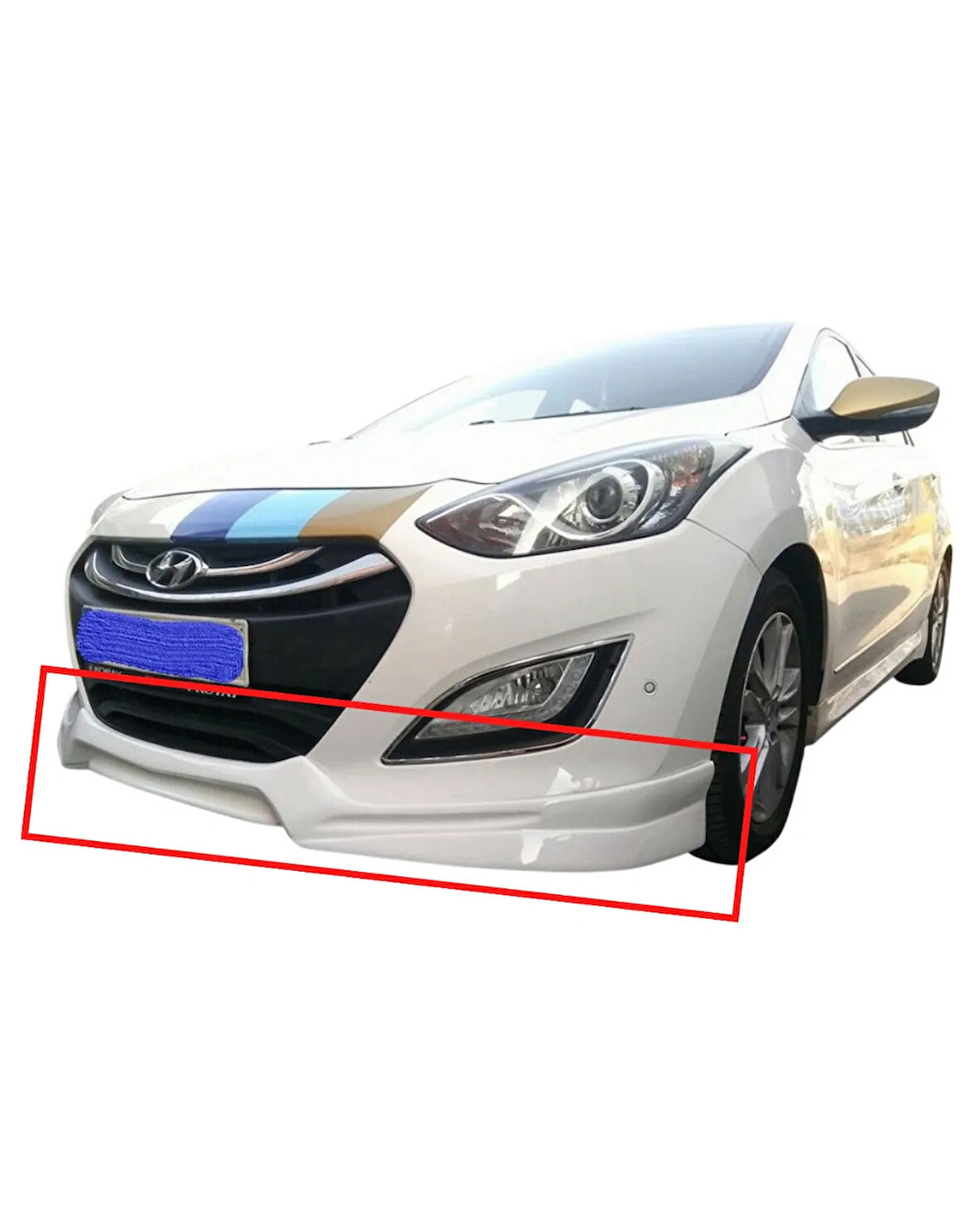HYUNDAİ İ30 2013-2016 PS MODEL ÖN TAMPON EKİ (( BOYASIZ ))