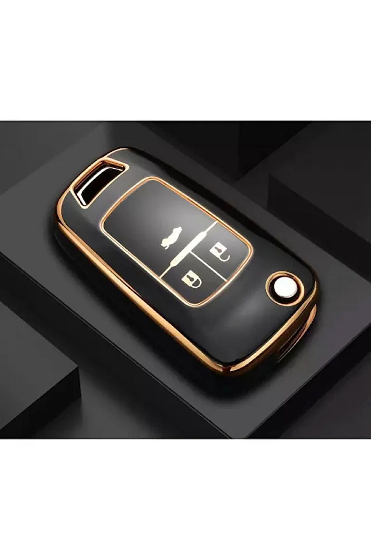 Chevrolet Cruze Ve Opel Astra Insignia Corsa 3 Tuş Anahtar Koruma Kılıf 2.resime Bakınız