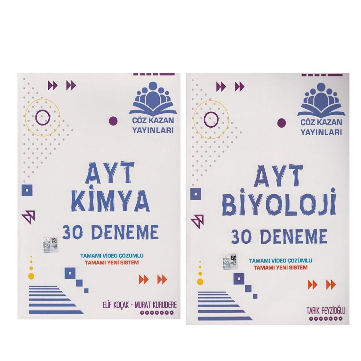 Çöz Kazan AYT Kimya ve Biyoloji Deneme Seti 2 Kitap