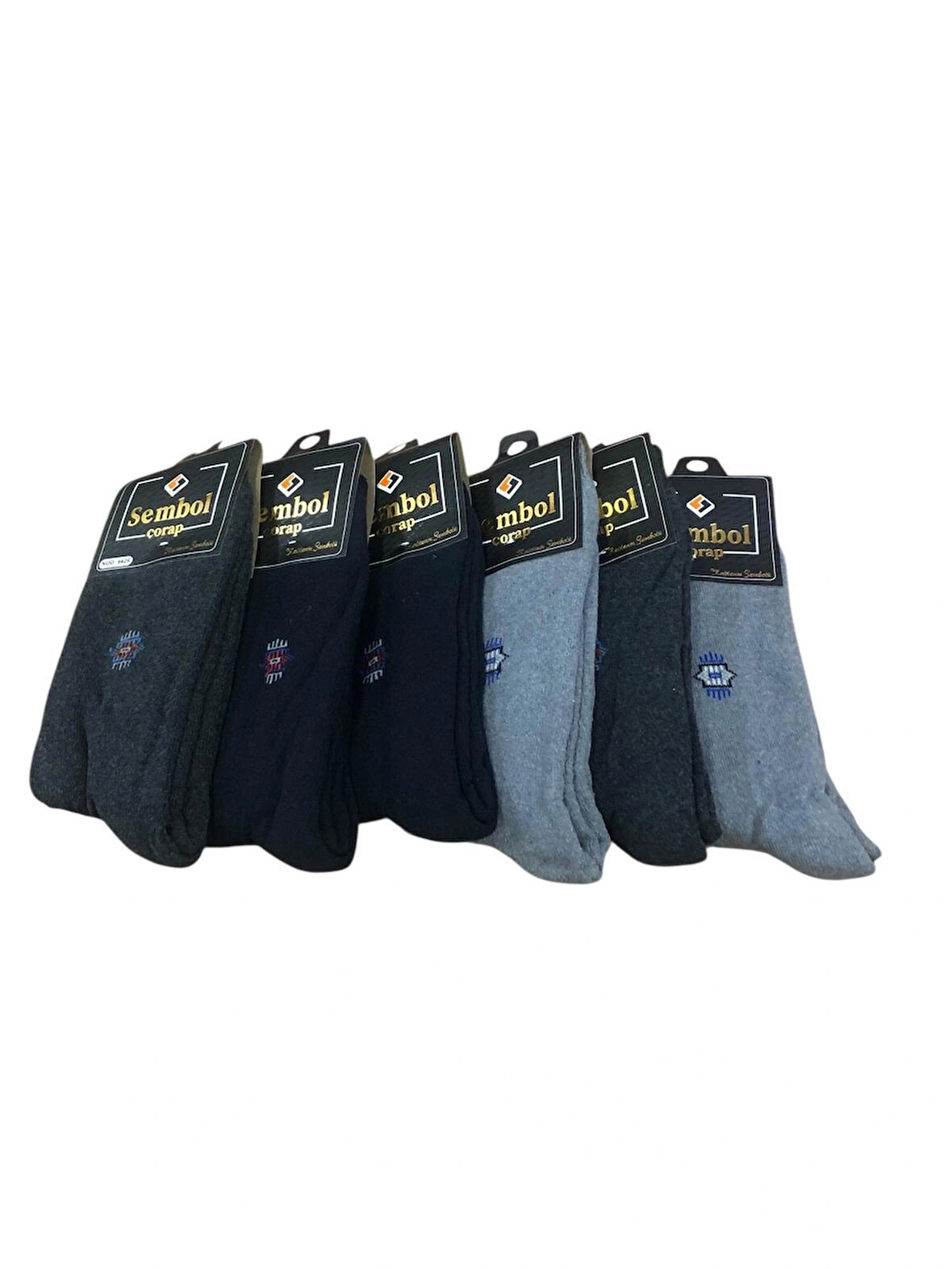 12 Li Royam İzlen Erkek Kışlık Kalın Havlu Çorap 40 - 45 No