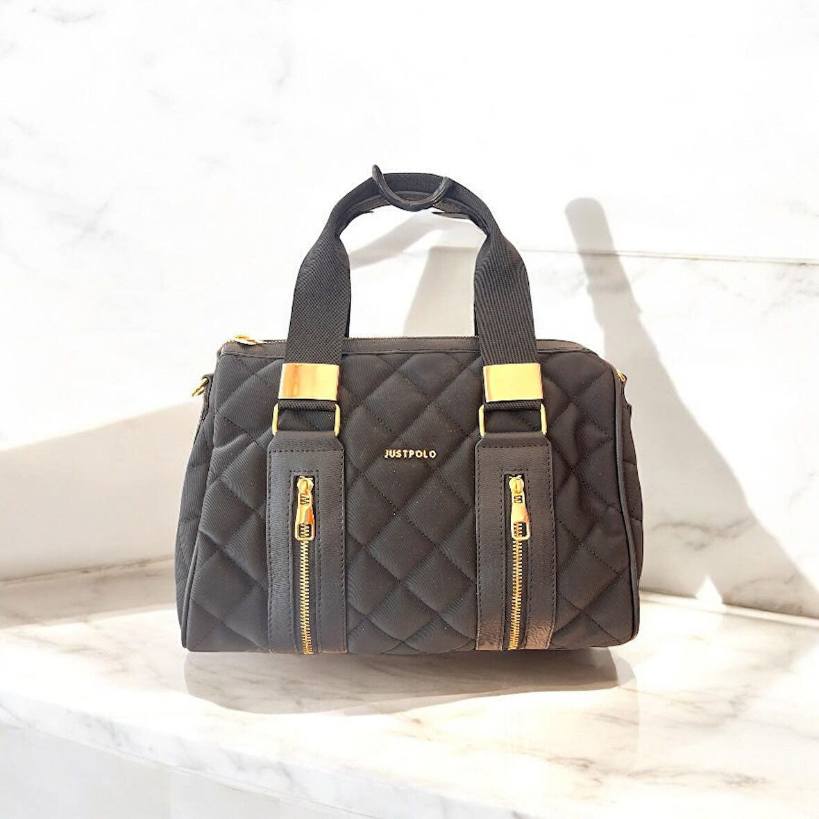 Just Polo Kadın Silindir Model El ve Omuz Çantası OZTJP4107