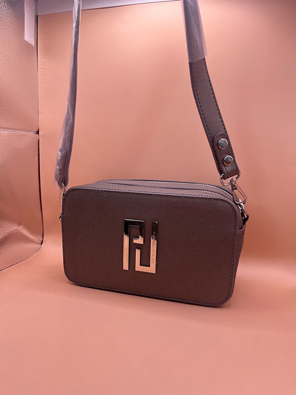 Just Polo JP6016  Kadın 2 Askılı 2 Bölmeli Mini Omuz Ve El Çantası  21x13cm OZT6016