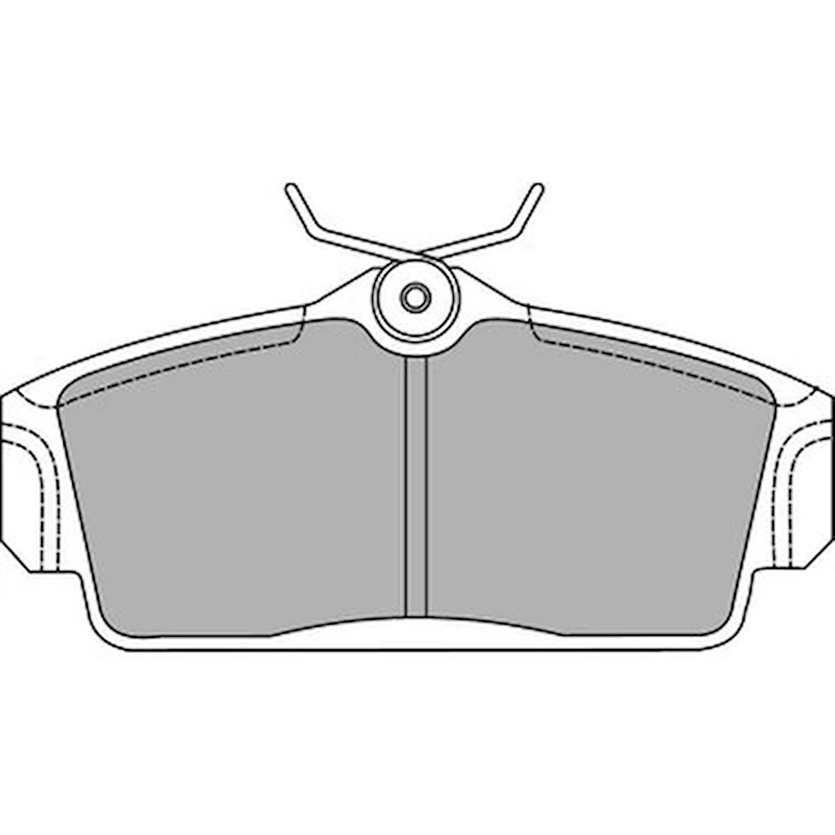 FREN BALATA NİSSAN PRİMERA P11 96-02 1.6/1.8/2.0/ALMERA 00-10/ÖN TAKIM /MGA55406