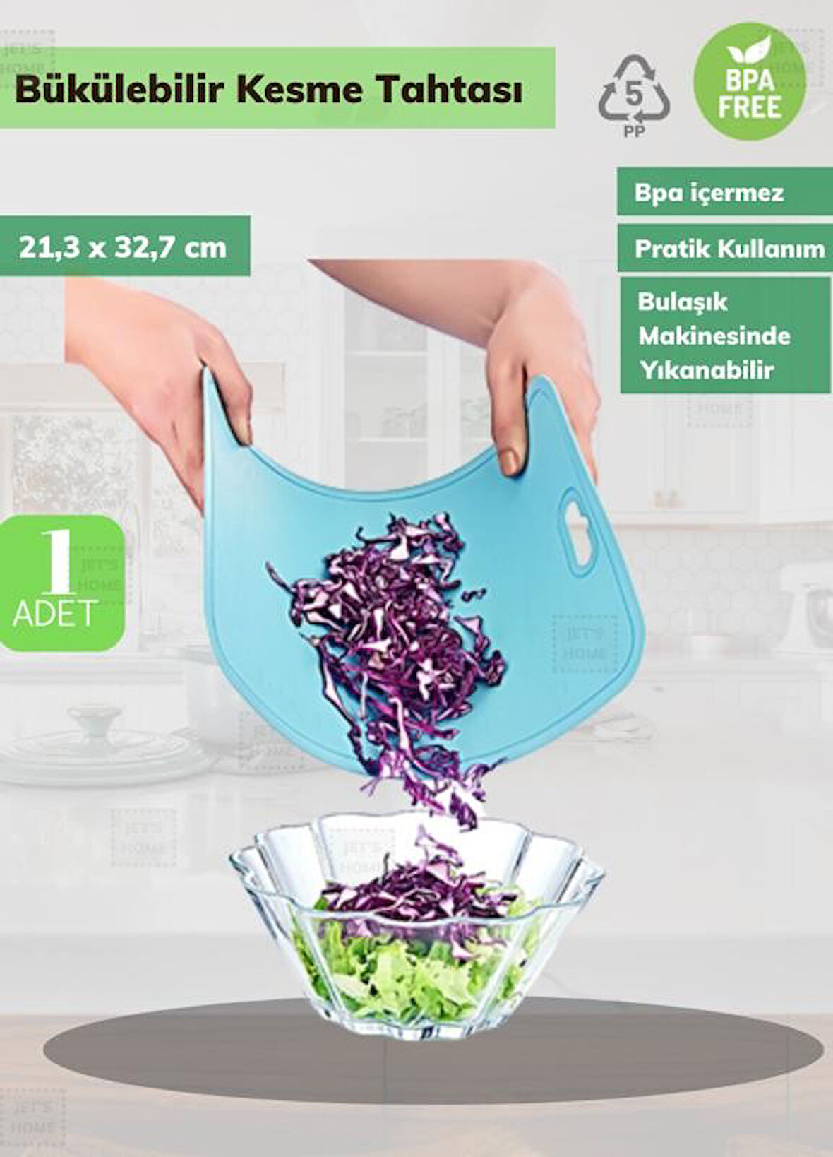 Bükülebilir Kesim Tahtası Matı Pratik Kesme Tahtası Matı