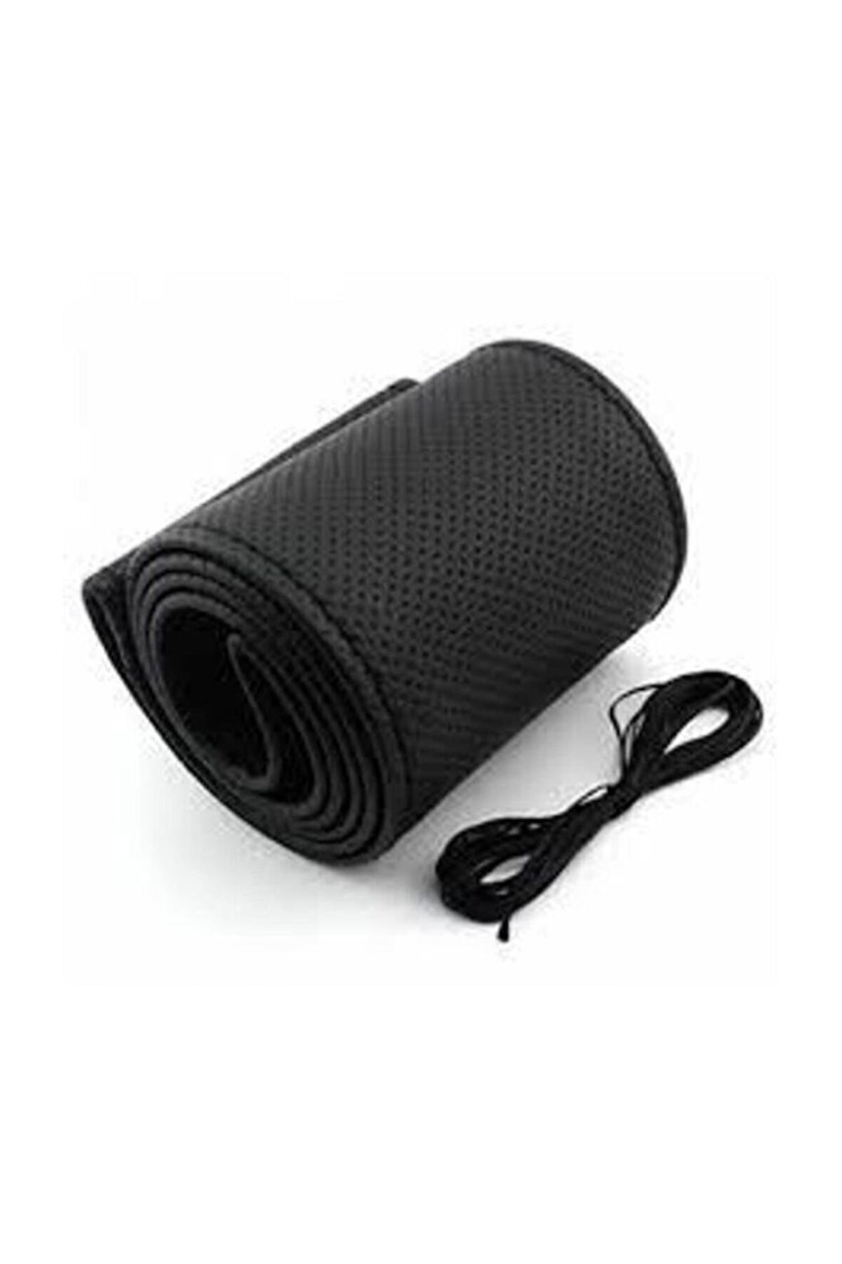 Subaru Levorg Uyumlu Dikmeli Direksiyon Kılıfı Siyah Dikişli