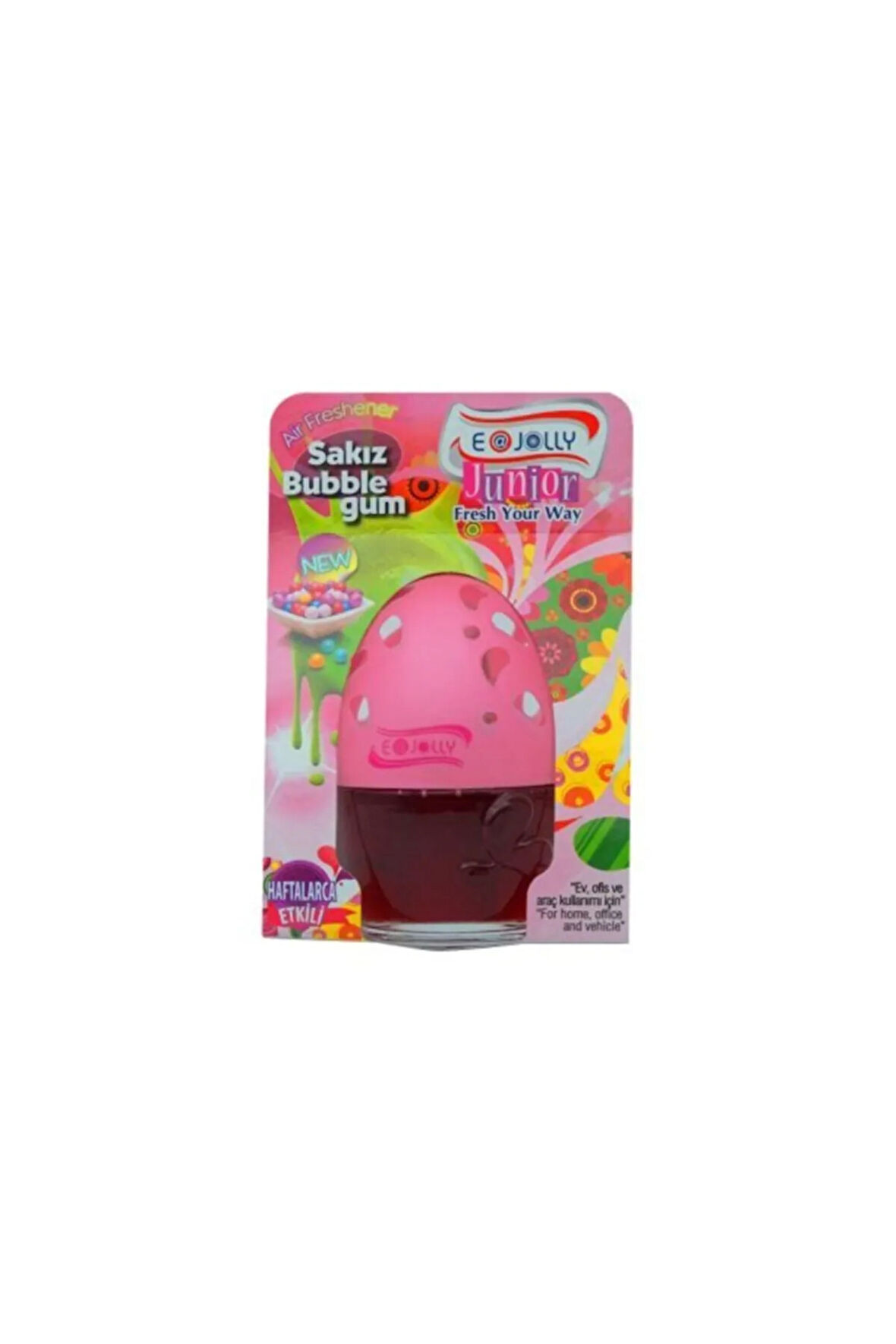 Junior Kavanoz Koku Oda Oto Kokusu Sakız 100 ml 2 Adet