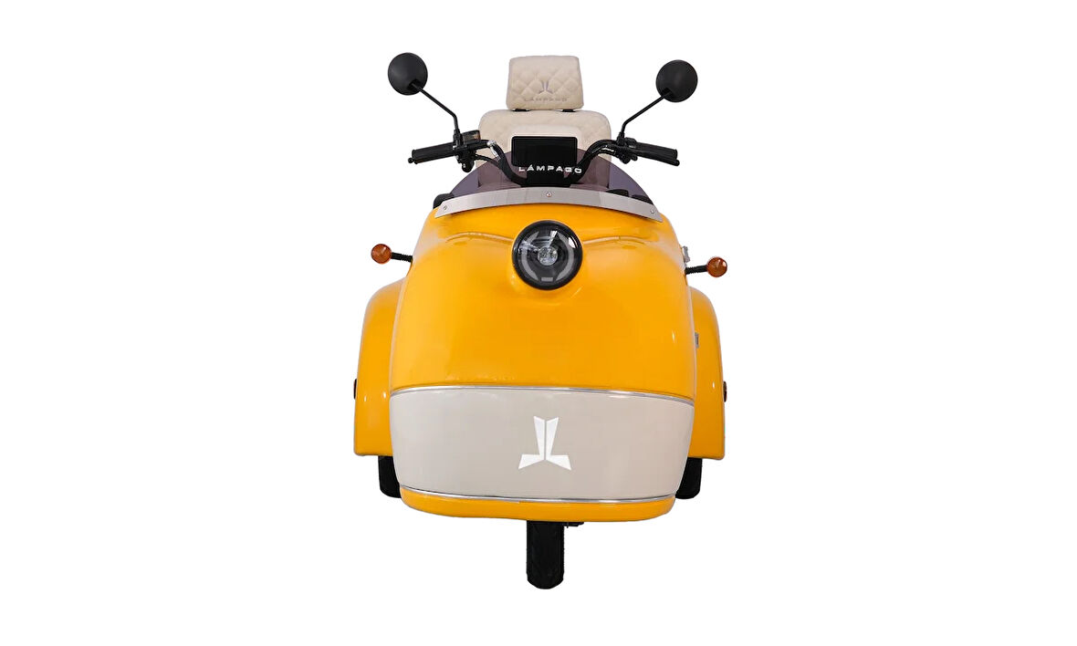 LAMPAGO ELEKTRİKLİ 3 TEKERLEKLİ MOPED 30 Ah