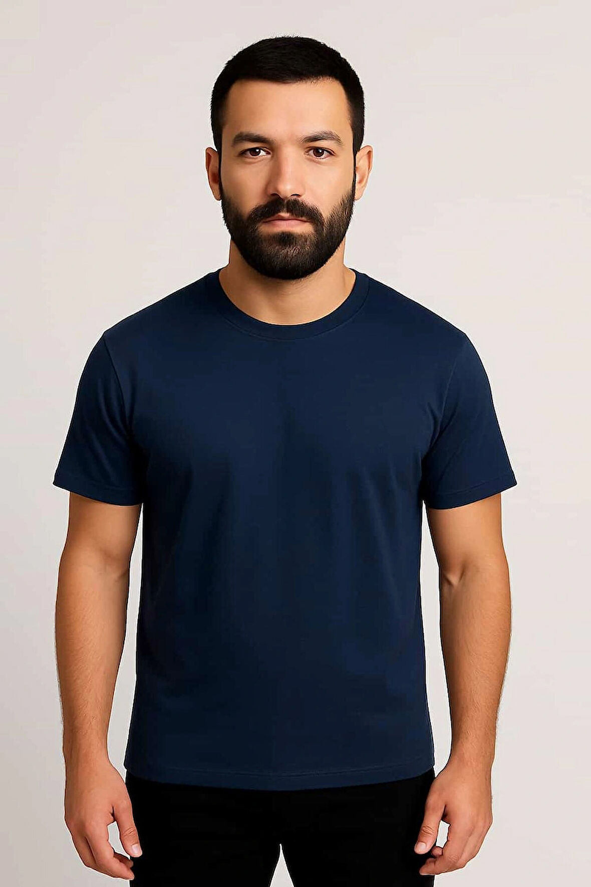 Erkek avrupa kalıp laci  basic tişört-regular