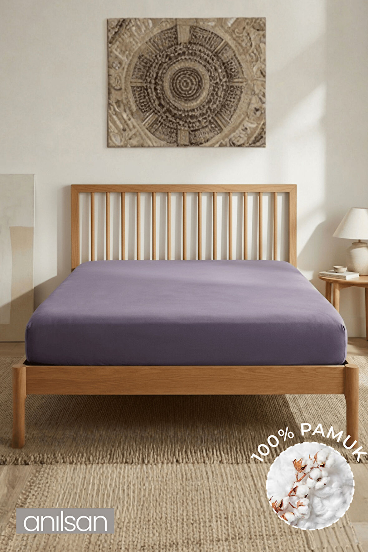 %100 Pamuklu Penye Lastikli Çarşaf | Tek/Çift Kişilik | Fitted Jersey | 30 cm Köşe Yüksekliği