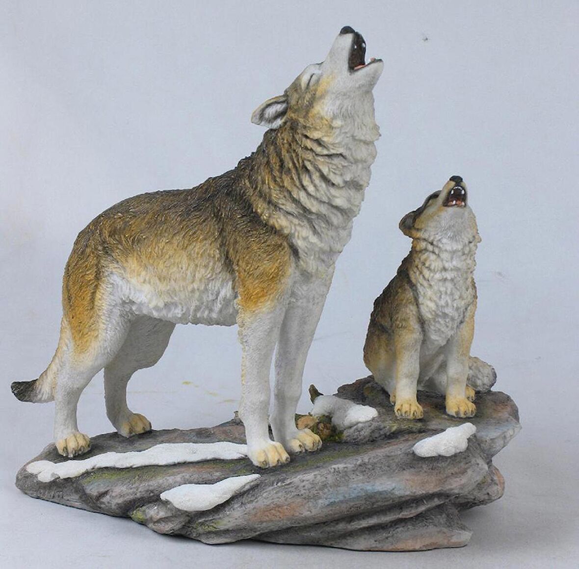 VERONESE BİBLOLAR › Wise Hayvanlar Alemi-KURT VE YAVRUSU-27*16,5*25 CM-jWU74621VA