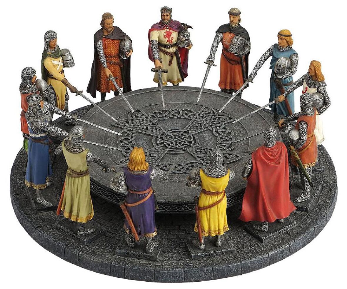 VERONESE BİBLOLAR › Wise Mitoloji & Tarih-KRAL ARTHUR VE 12 SAVAŞÇI-29,5*29,5*11,5 CM-jWU73616YA
