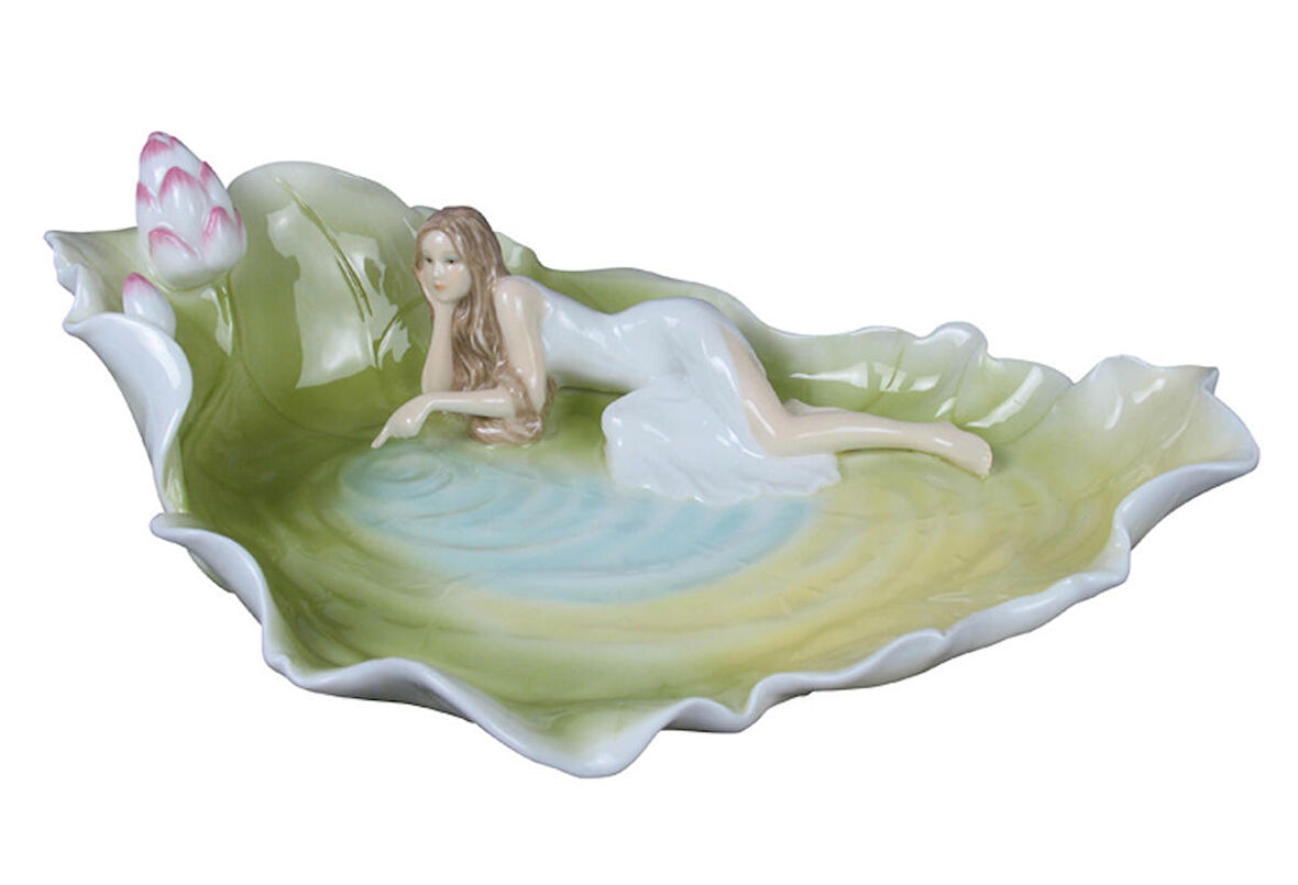 VERONESE BİBLOLAR › Wise Porselen-KADINLI TABAK-25,5*17*7,5 CM-JAP20263AA